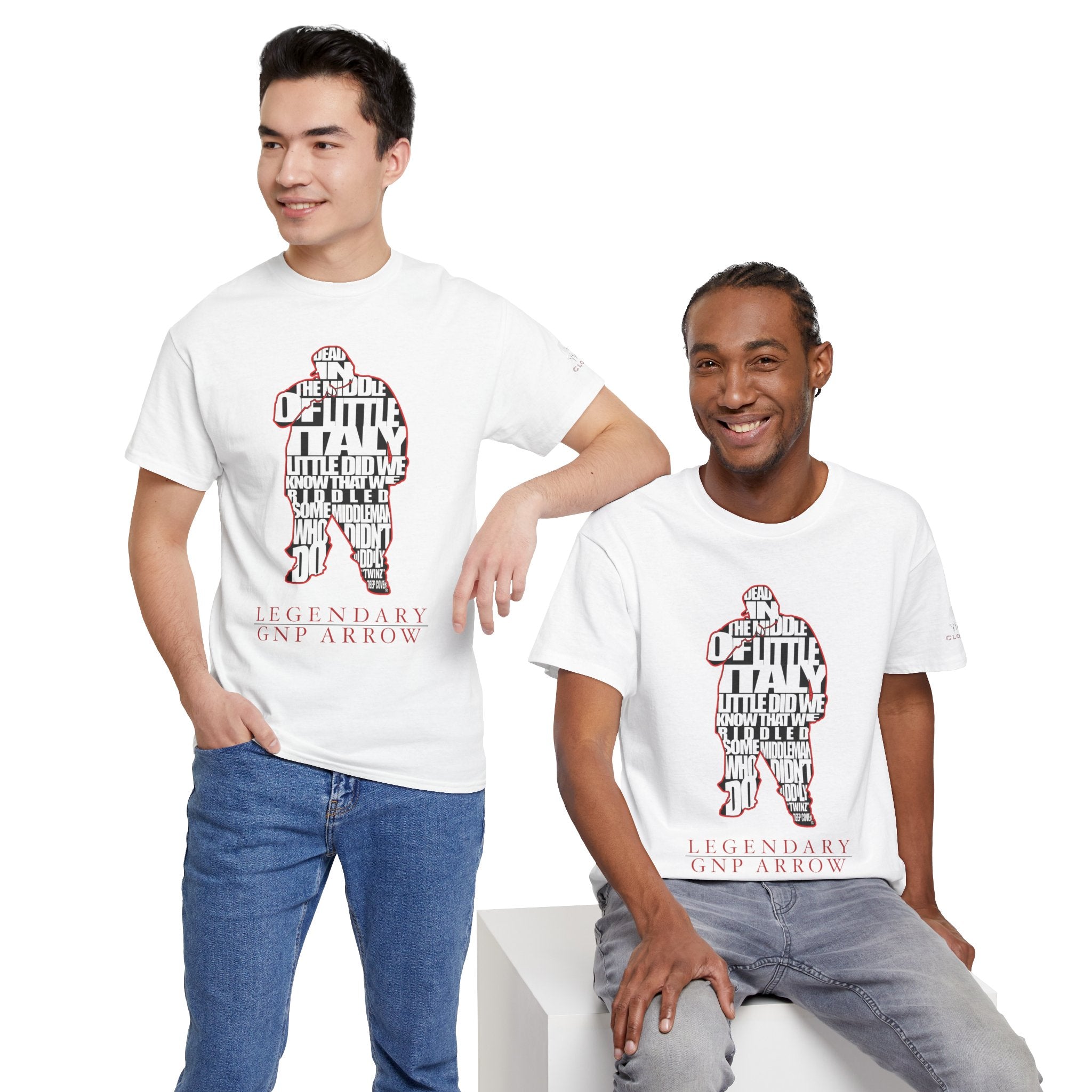 PUN “dead in the middle of little Italy”  TEE