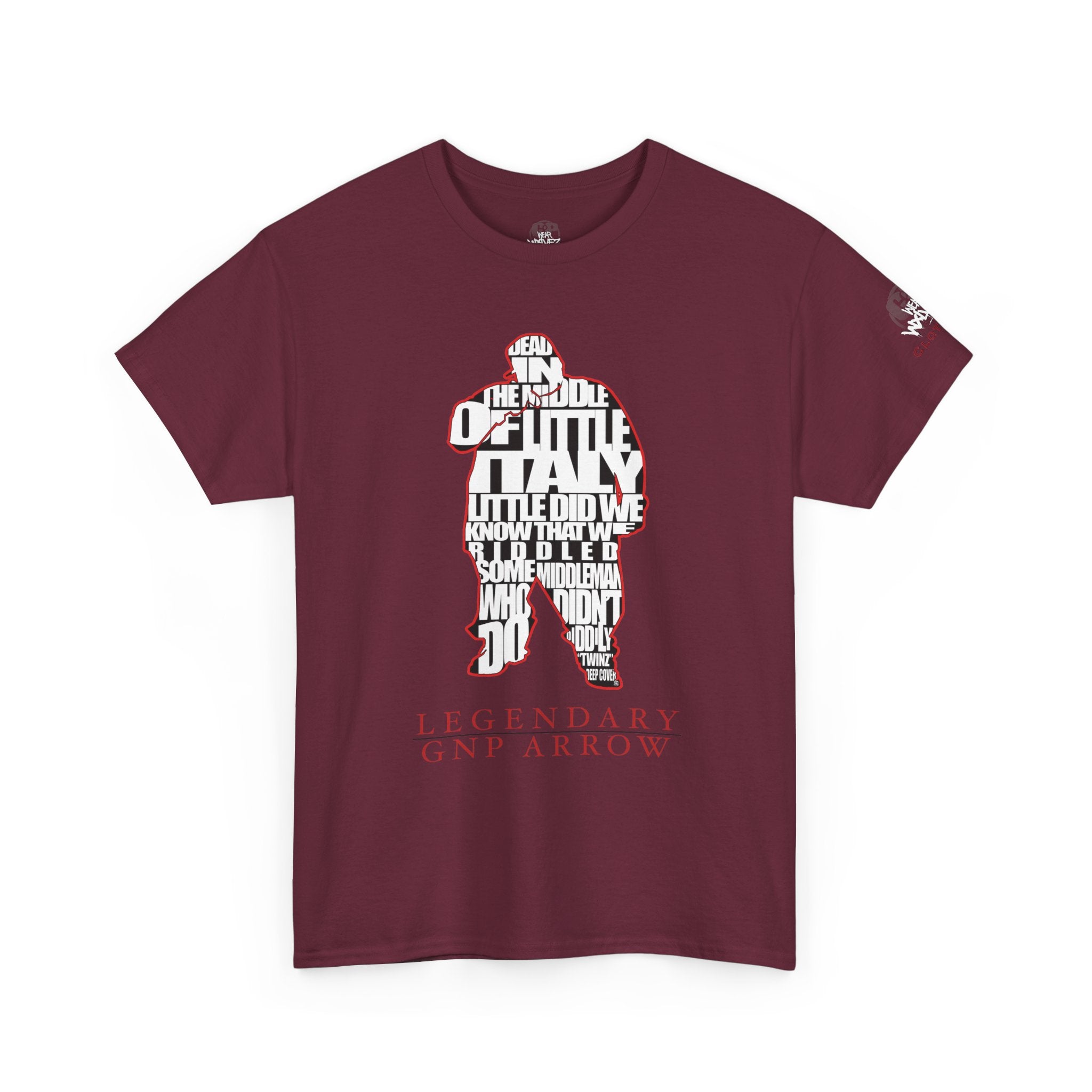 PUN “dead in the middle of little Italy”  TEE