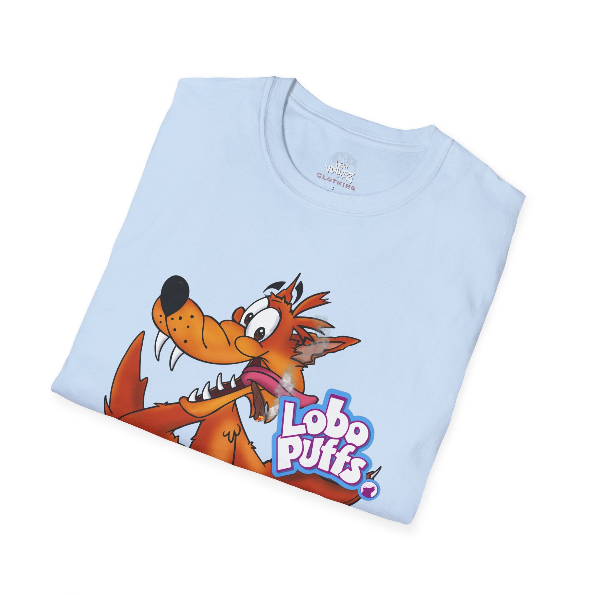 Lobo Puffs Cereal Logo Tee