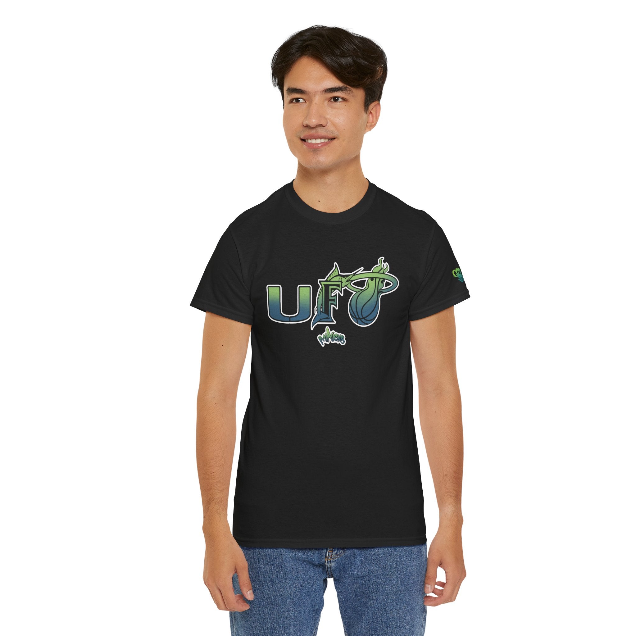 UFO MIALIENS TEAM LOGO TEE