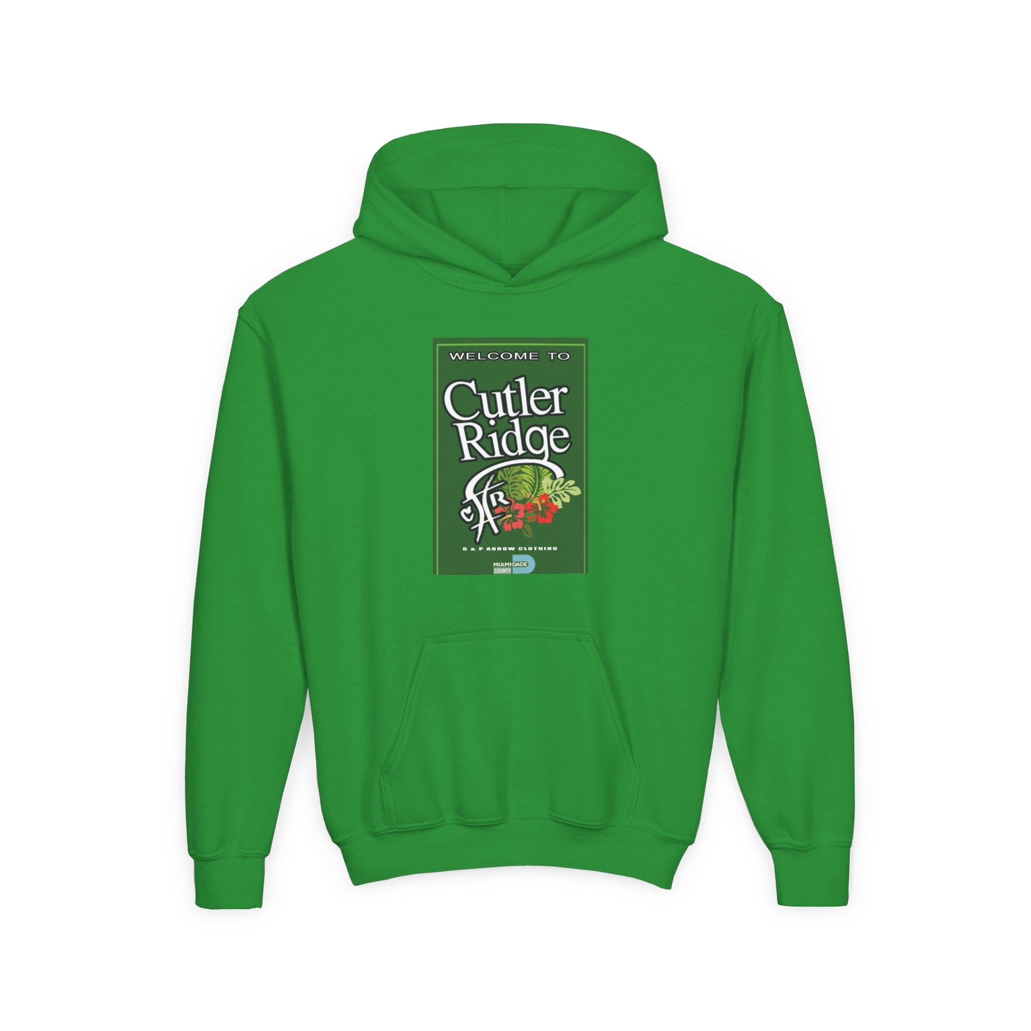 Welcome to Cutler Ridge sign  Youth Hoodie