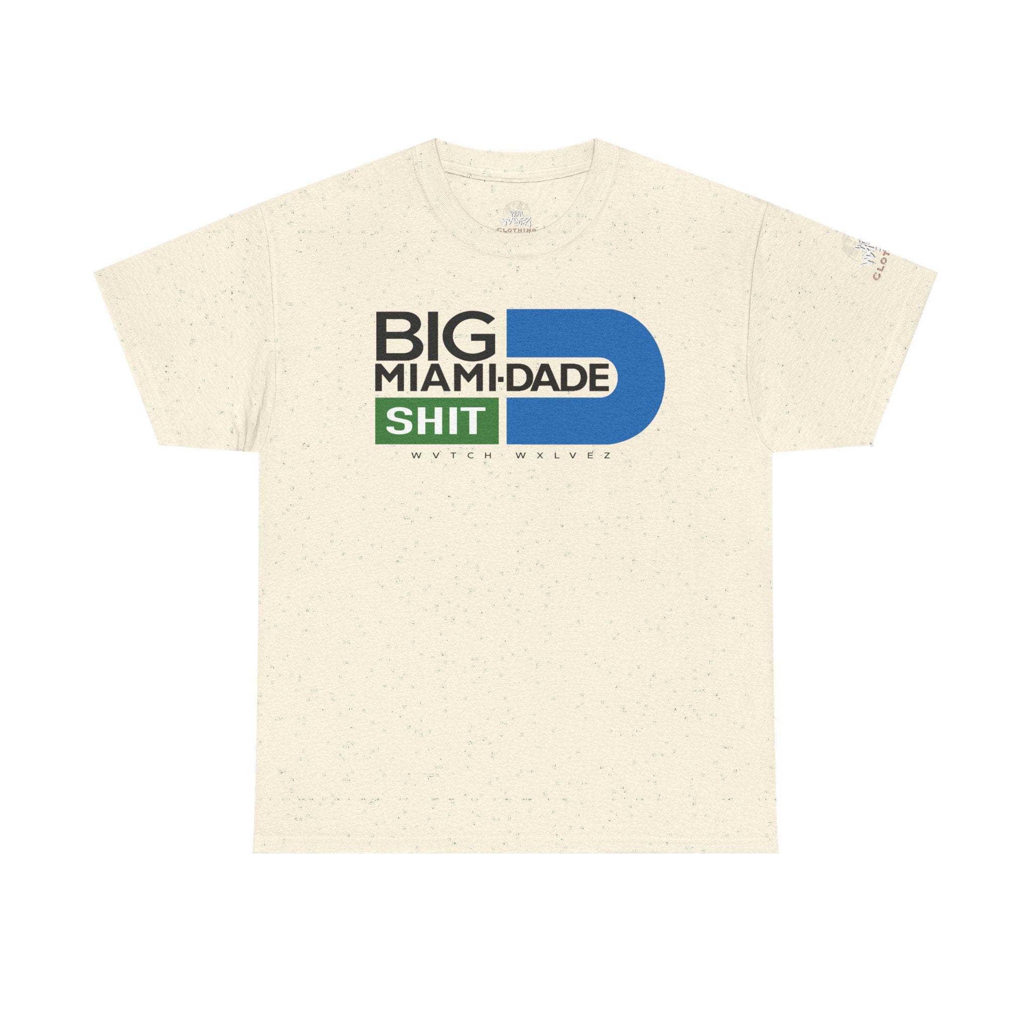 White Tee Big Miami Dade  tee