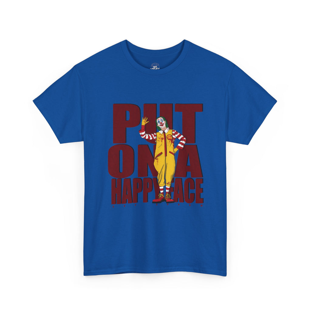 PUT ON A HAPPY FACE LOGO TEE