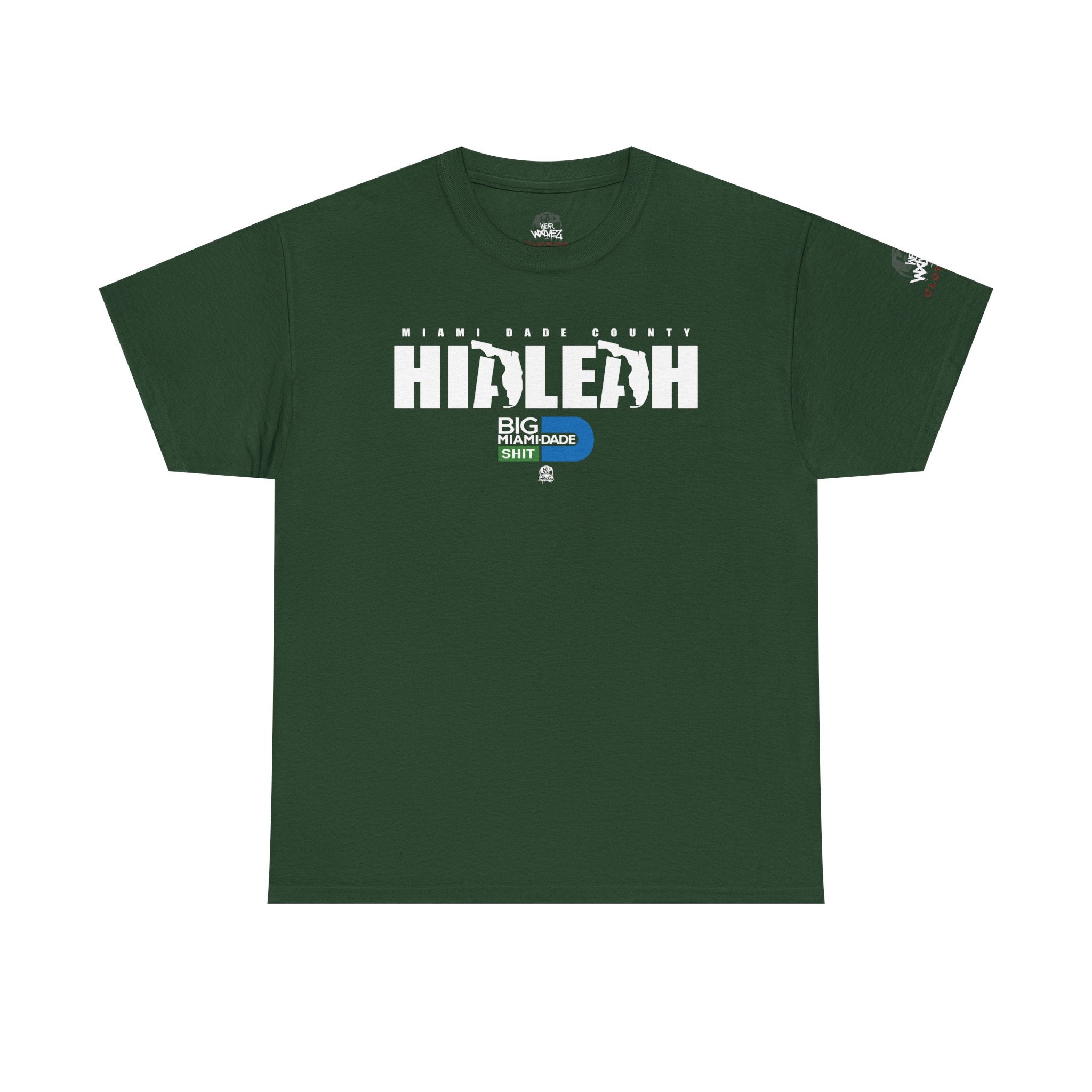 “HIALEAH” Big Miami Dade  tee