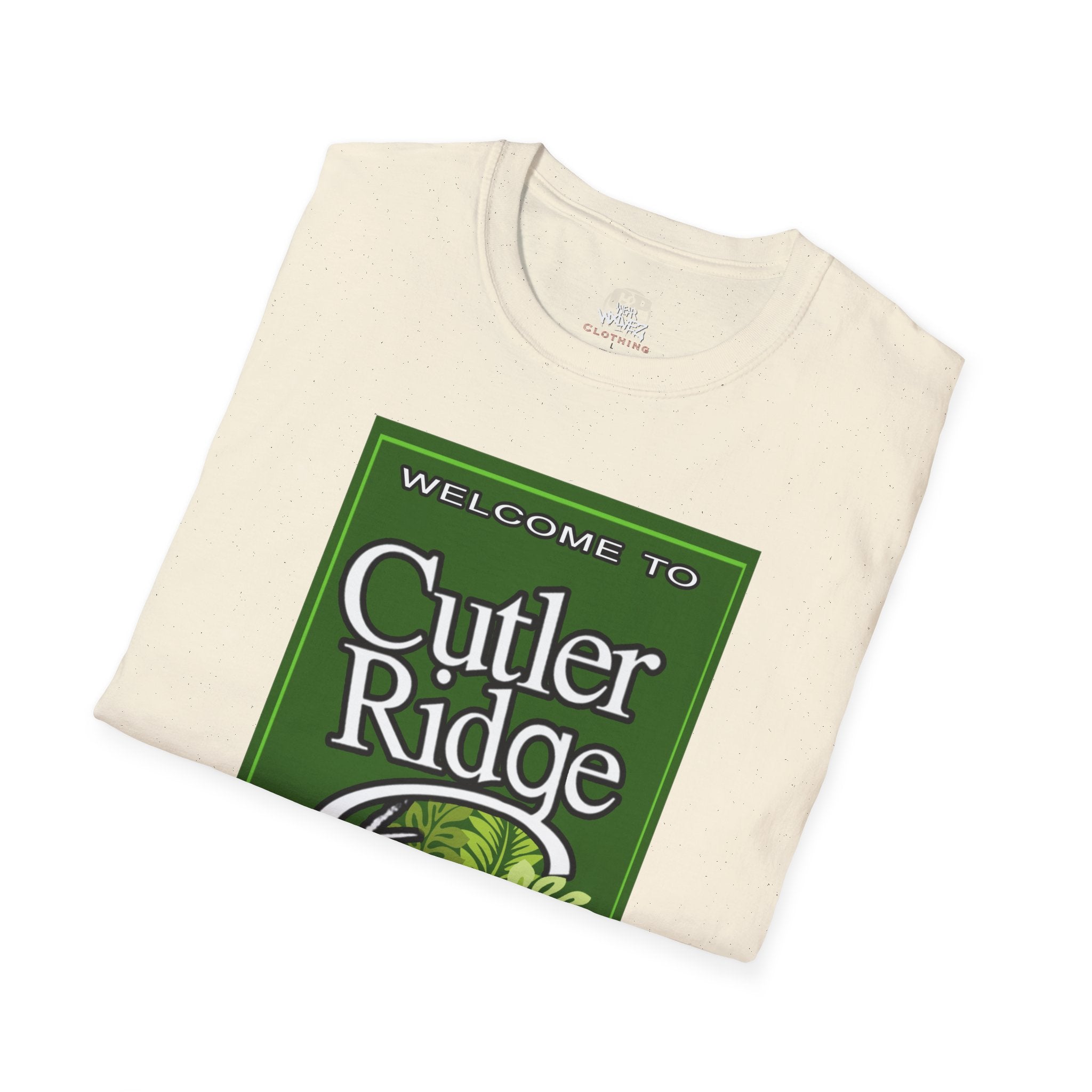 Welcome to Cutler Ridge sign  Tee