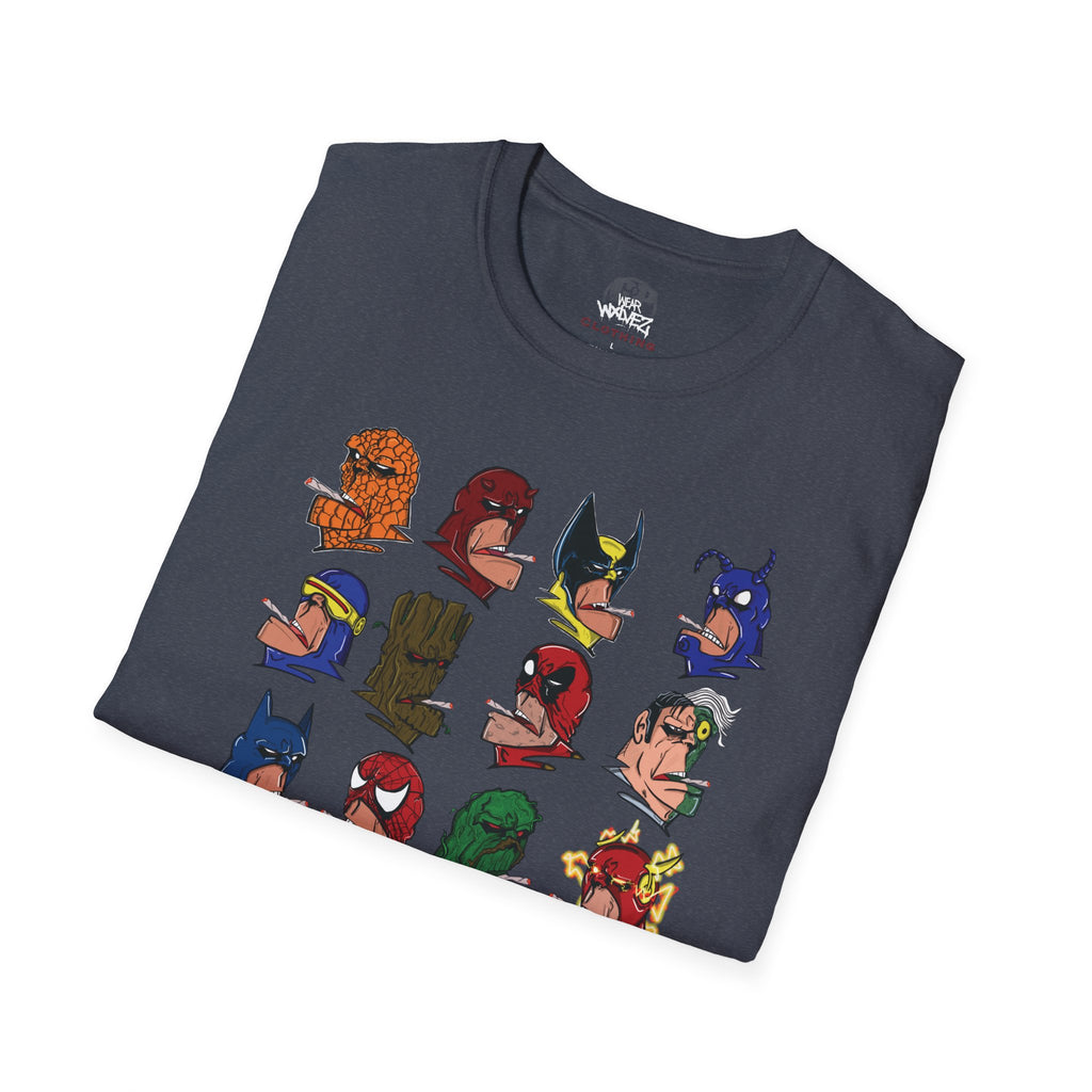 Superhero pothead Graphic T-Shirt