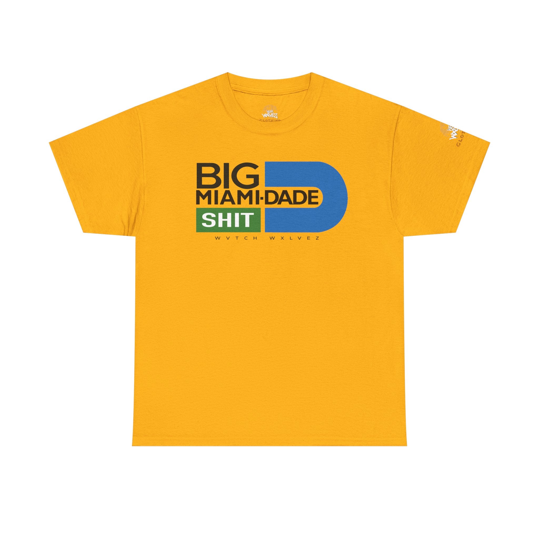 White Tee Big Miami Dade  tee