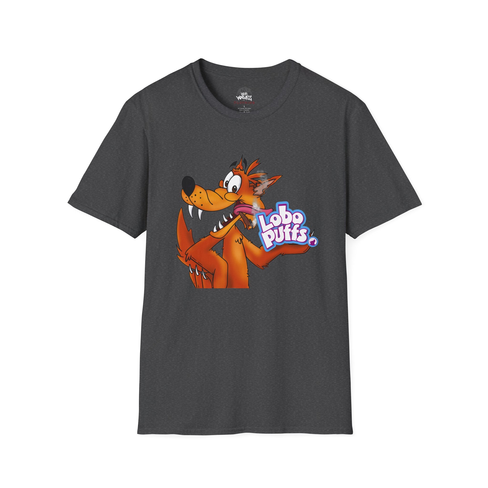 Lobo Puffs Cereal Logo Tee