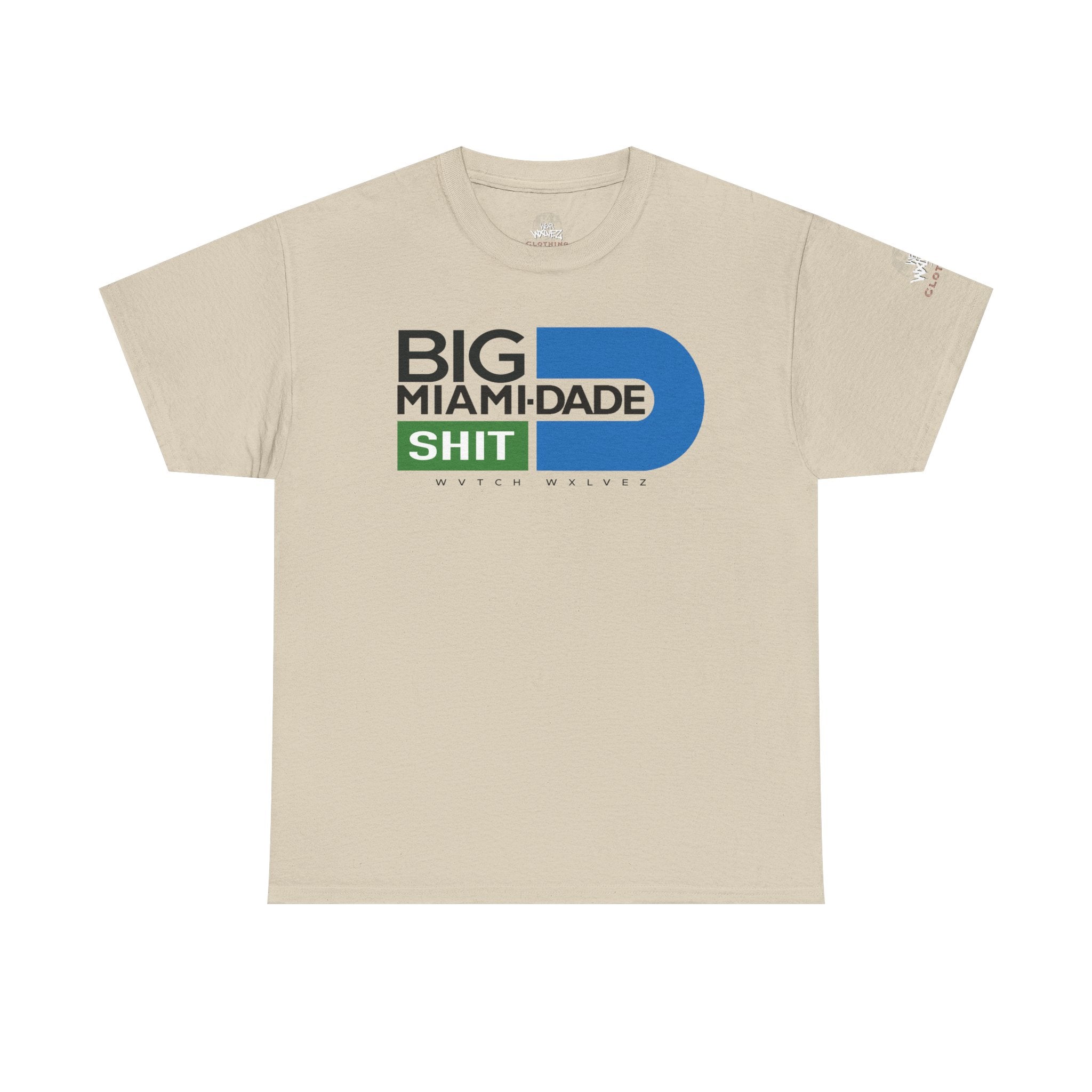 White Tee Big Miami Dade  tee