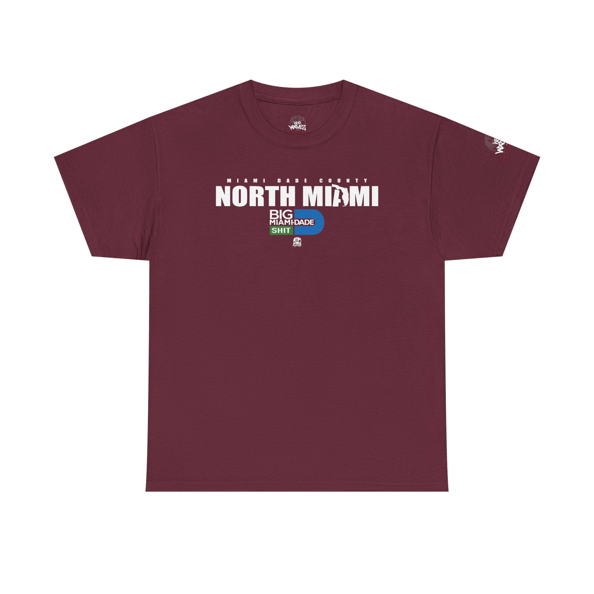 “NORTH MIAMI” Big Miami Dade  tee