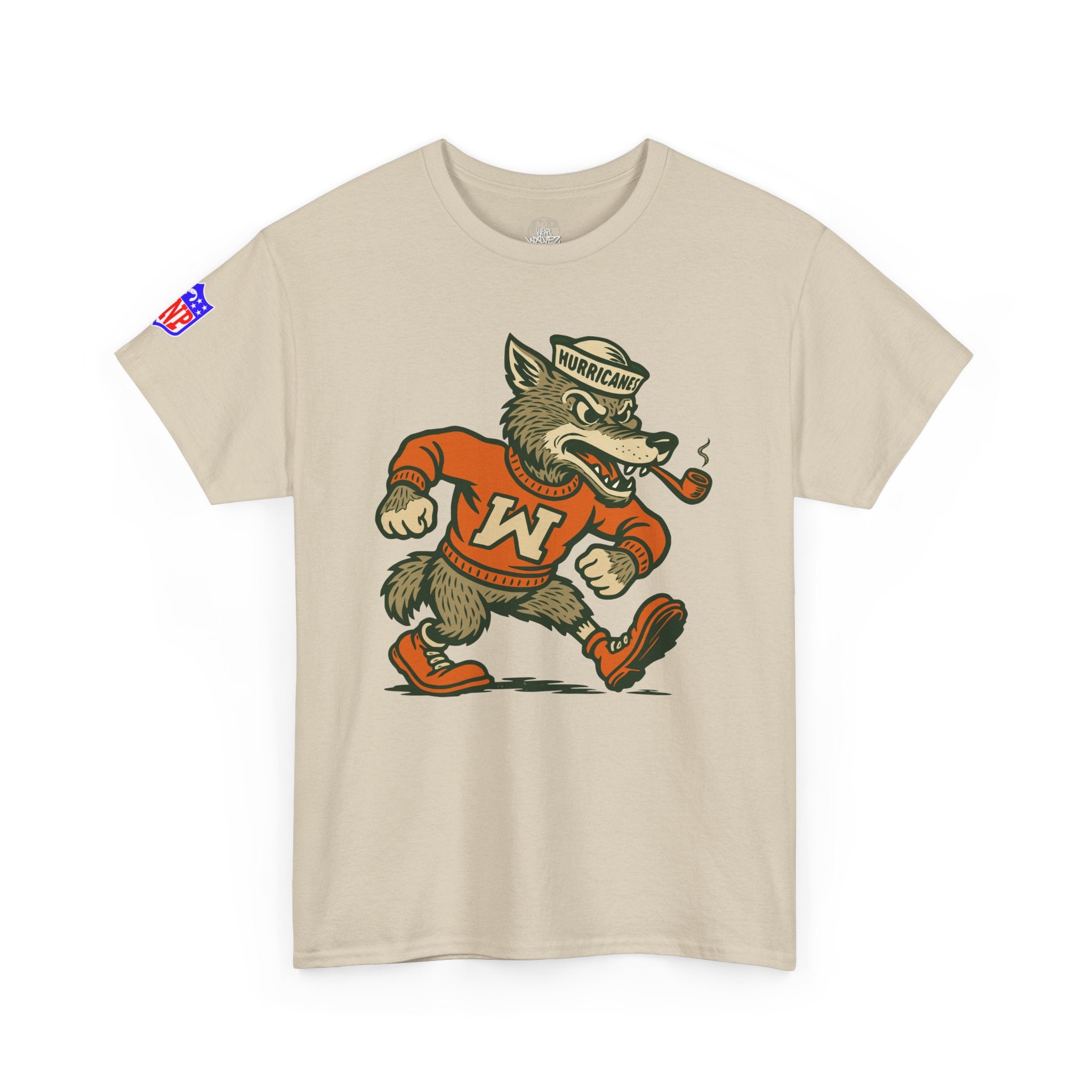 Miami Wolves mascot logo  T‑Shirt