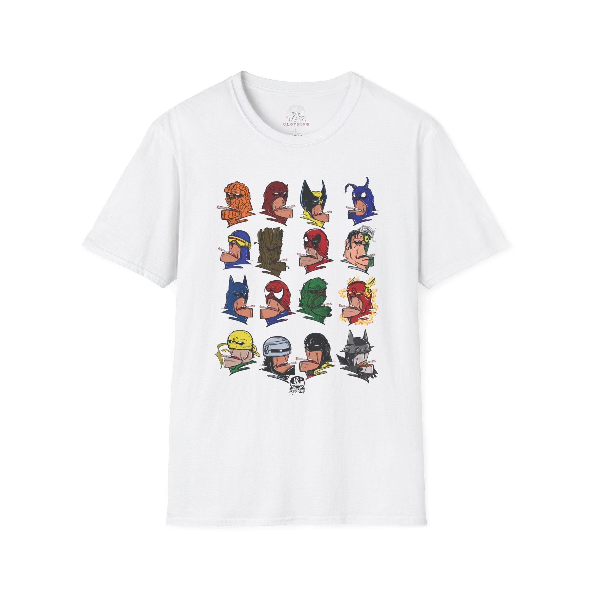 Superhero pothead Graphic T-Shirt