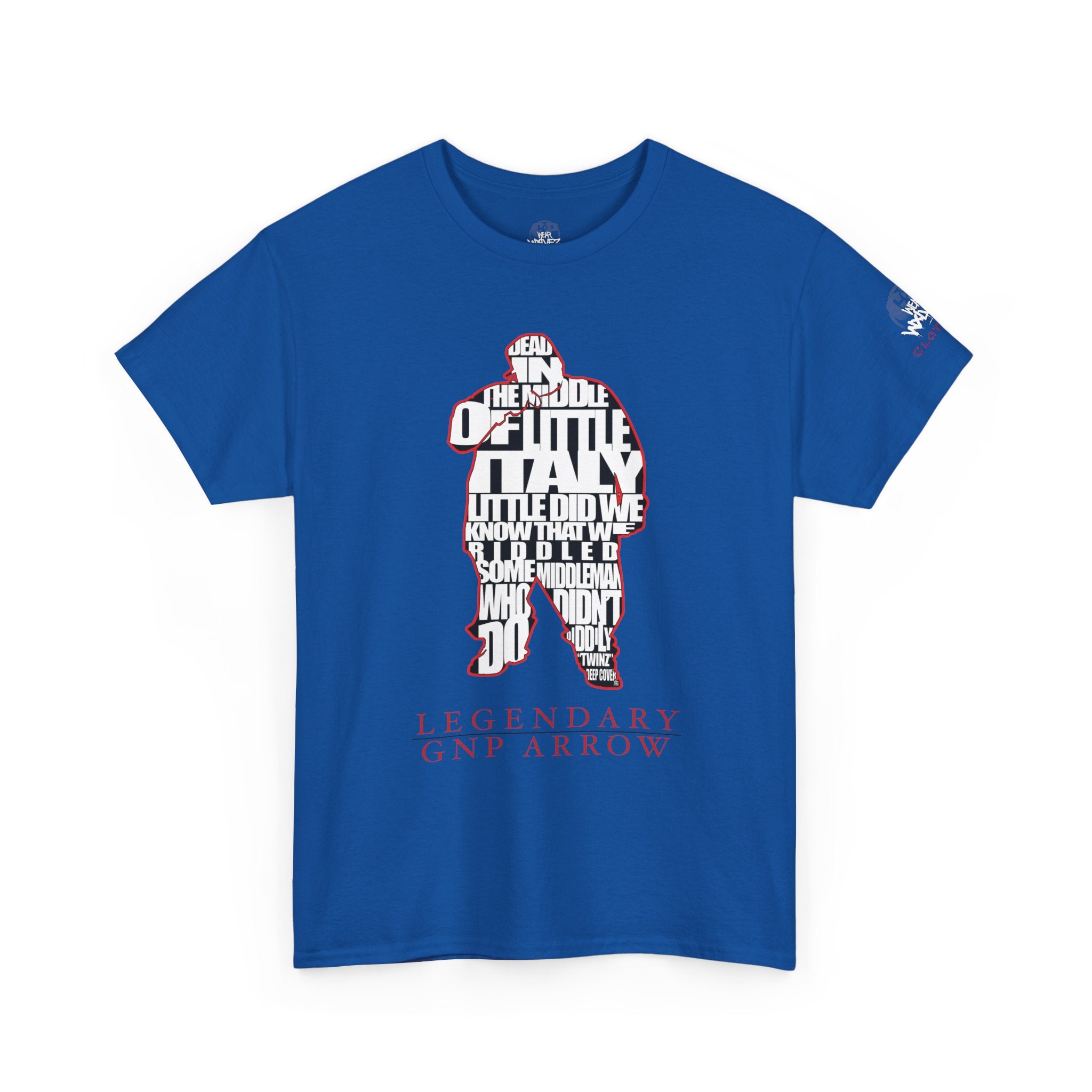PUN “dead in the middle of little Italy”  TEE
