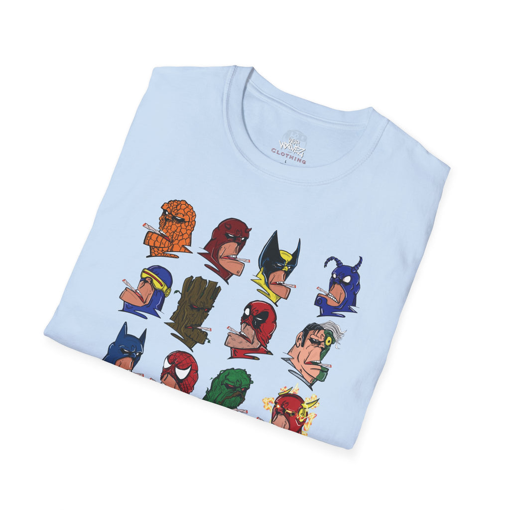 Superhero pothead Graphic T-Shirt