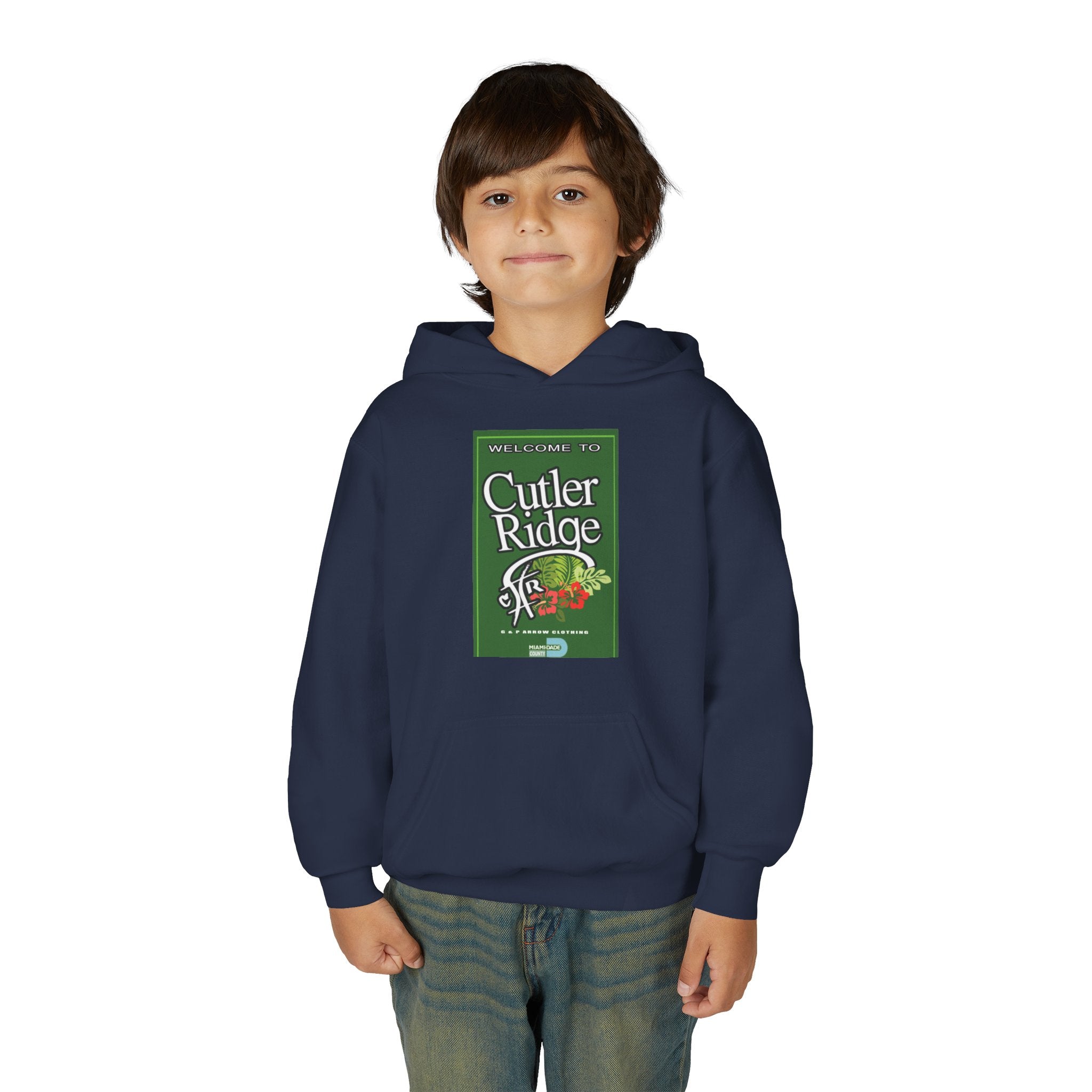 Welcome to Cutler Ridge sign  Youth Hoodie