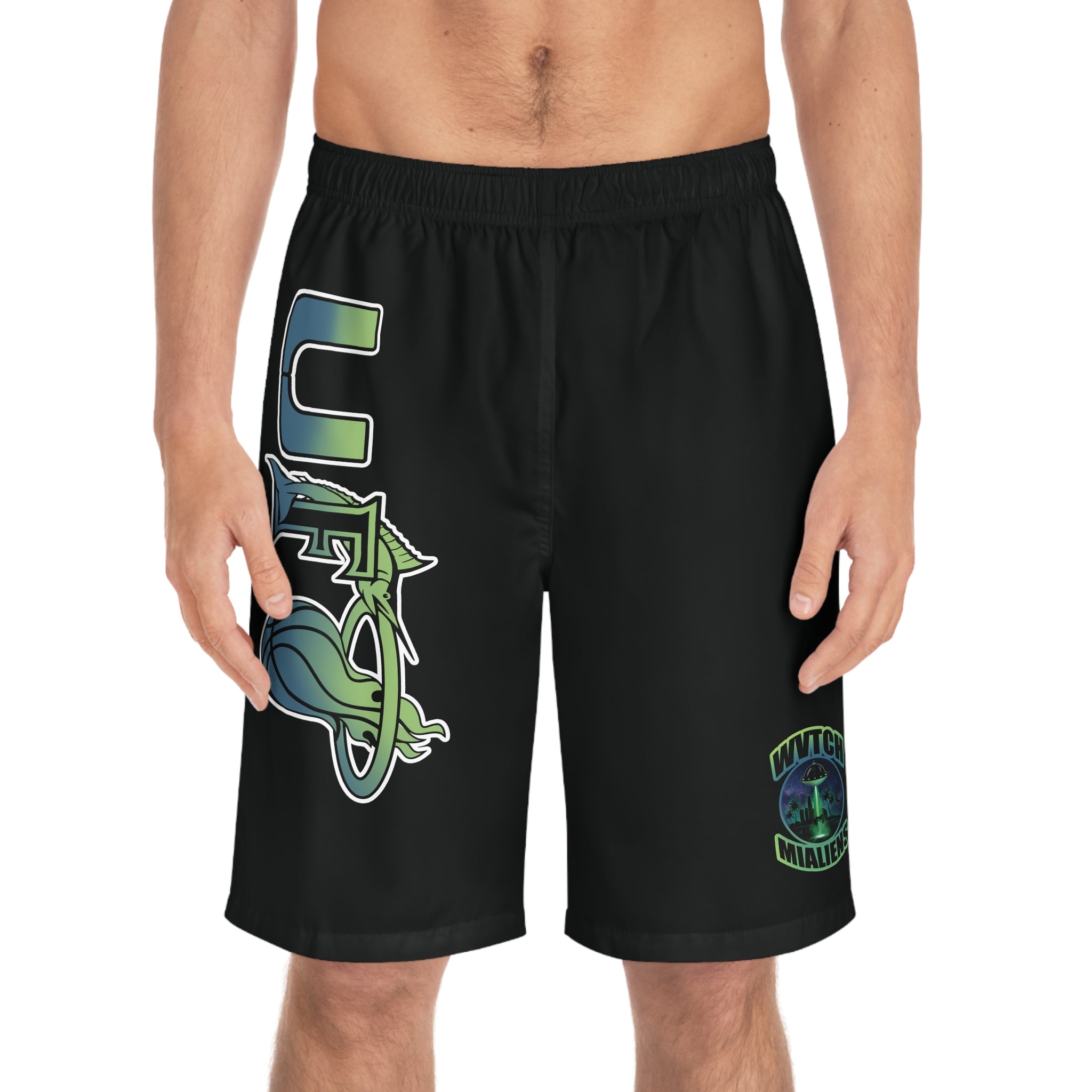 UFO team logo shorts