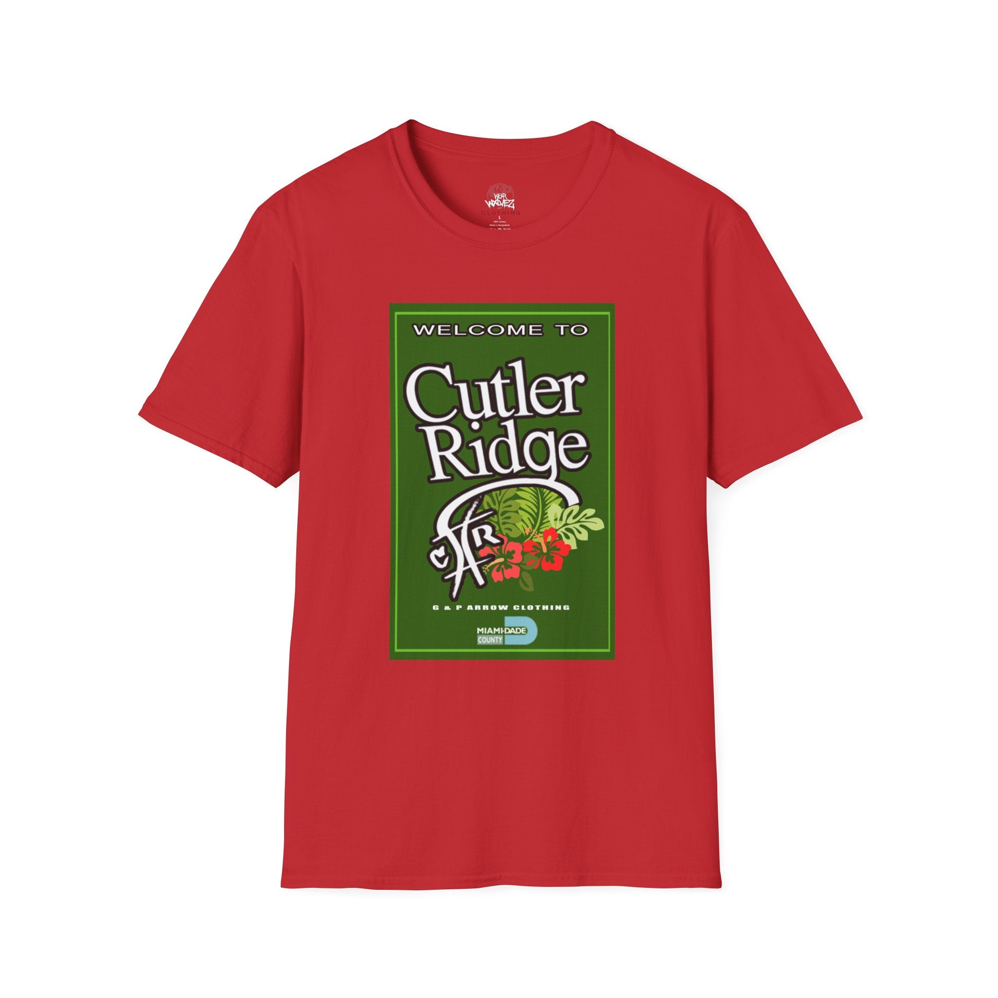 Welcome to Cutler Ridge sign  Tee