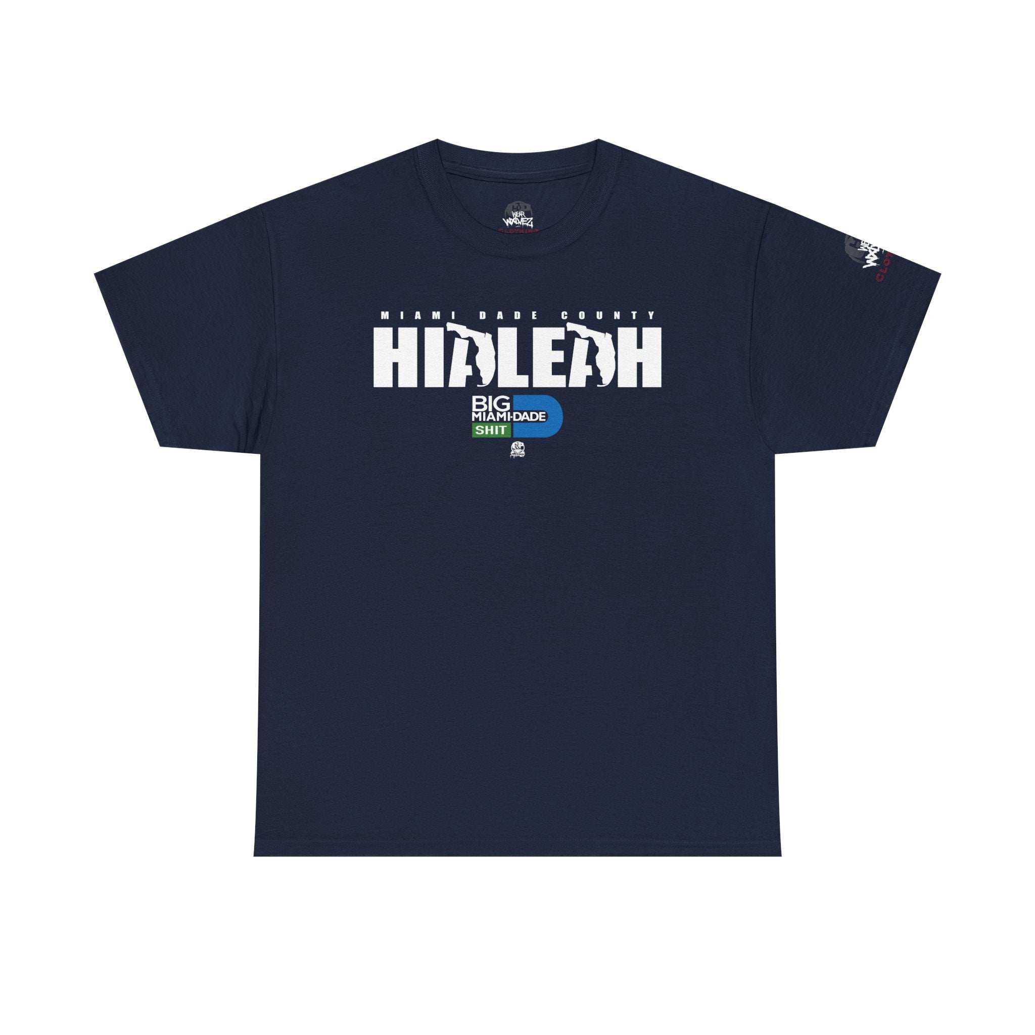 “HIALEAH” Big Miami Dade  tee