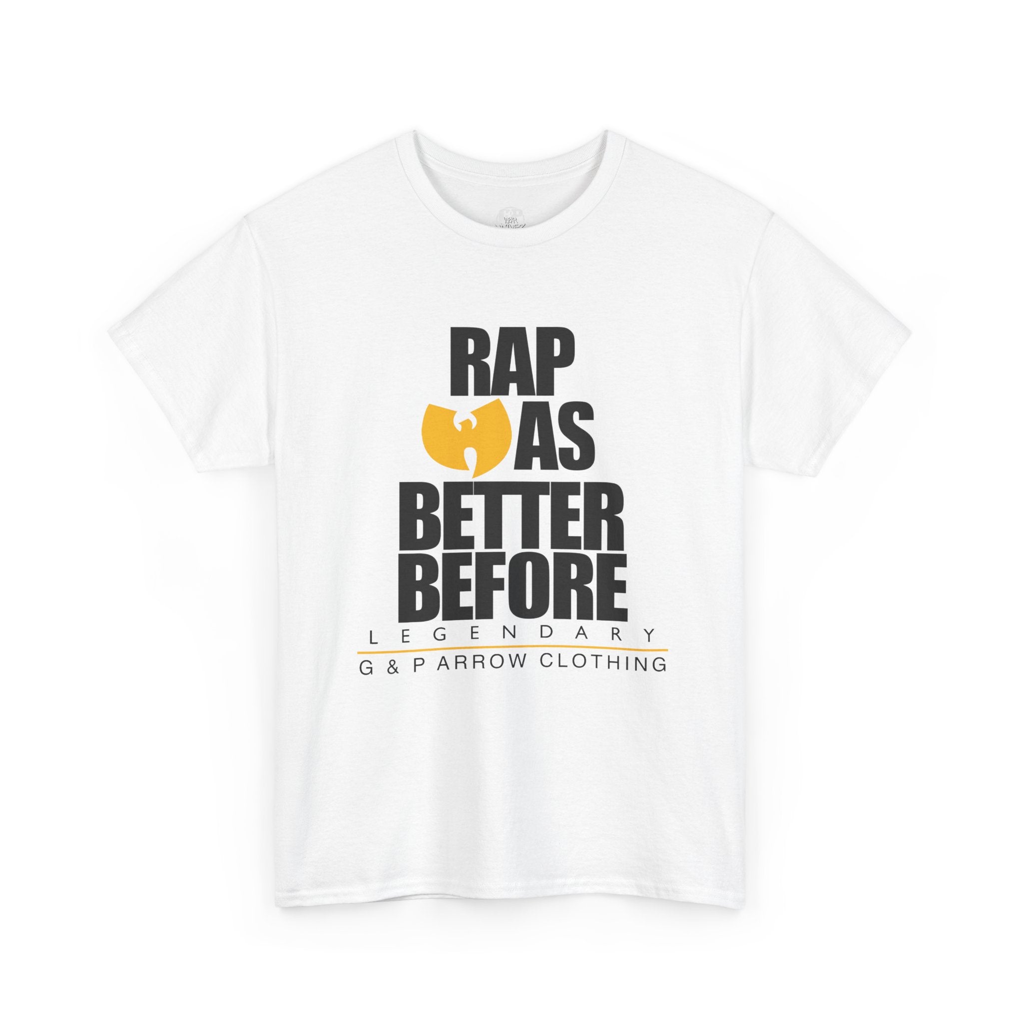 Rap was better before WUTANG    TEE