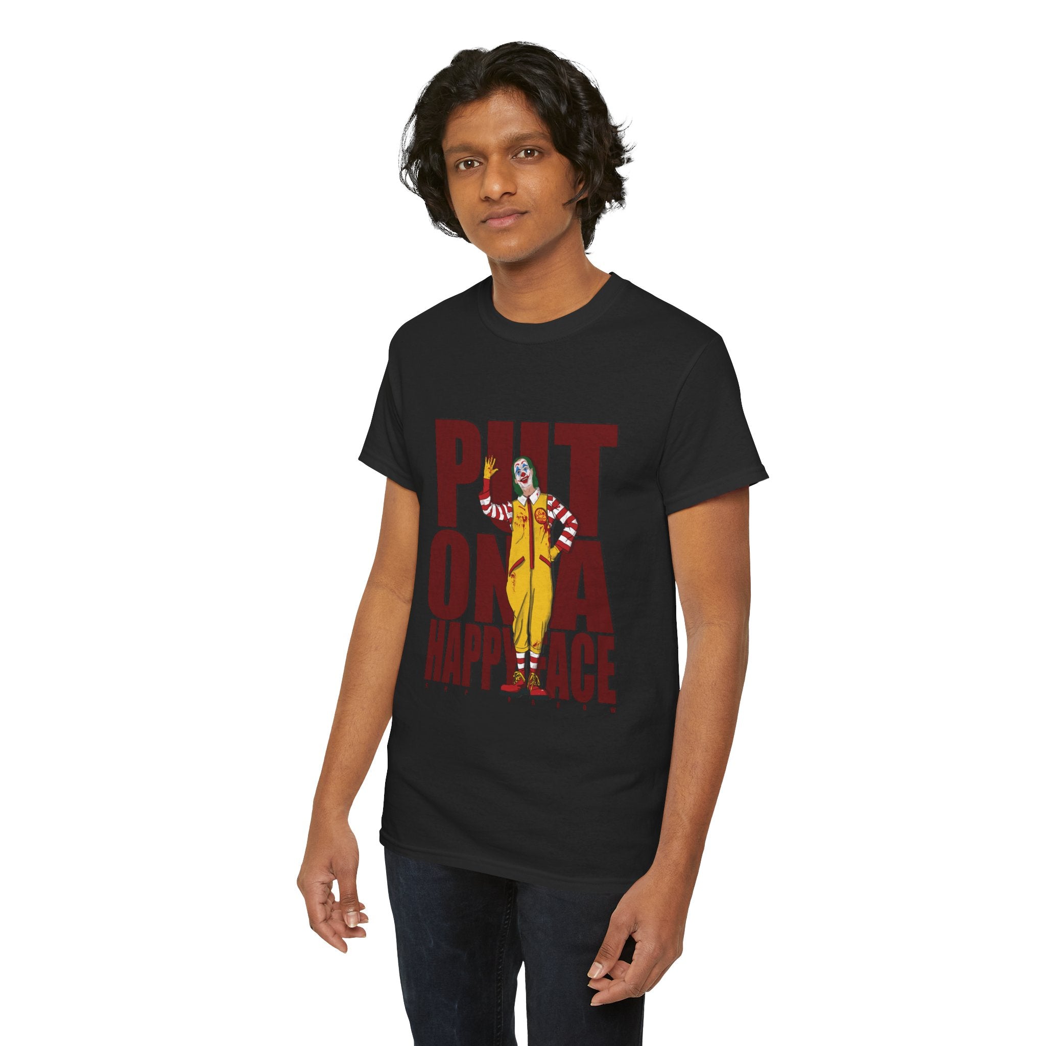 PUT ON A HAPPY FACE LOGO TEE
