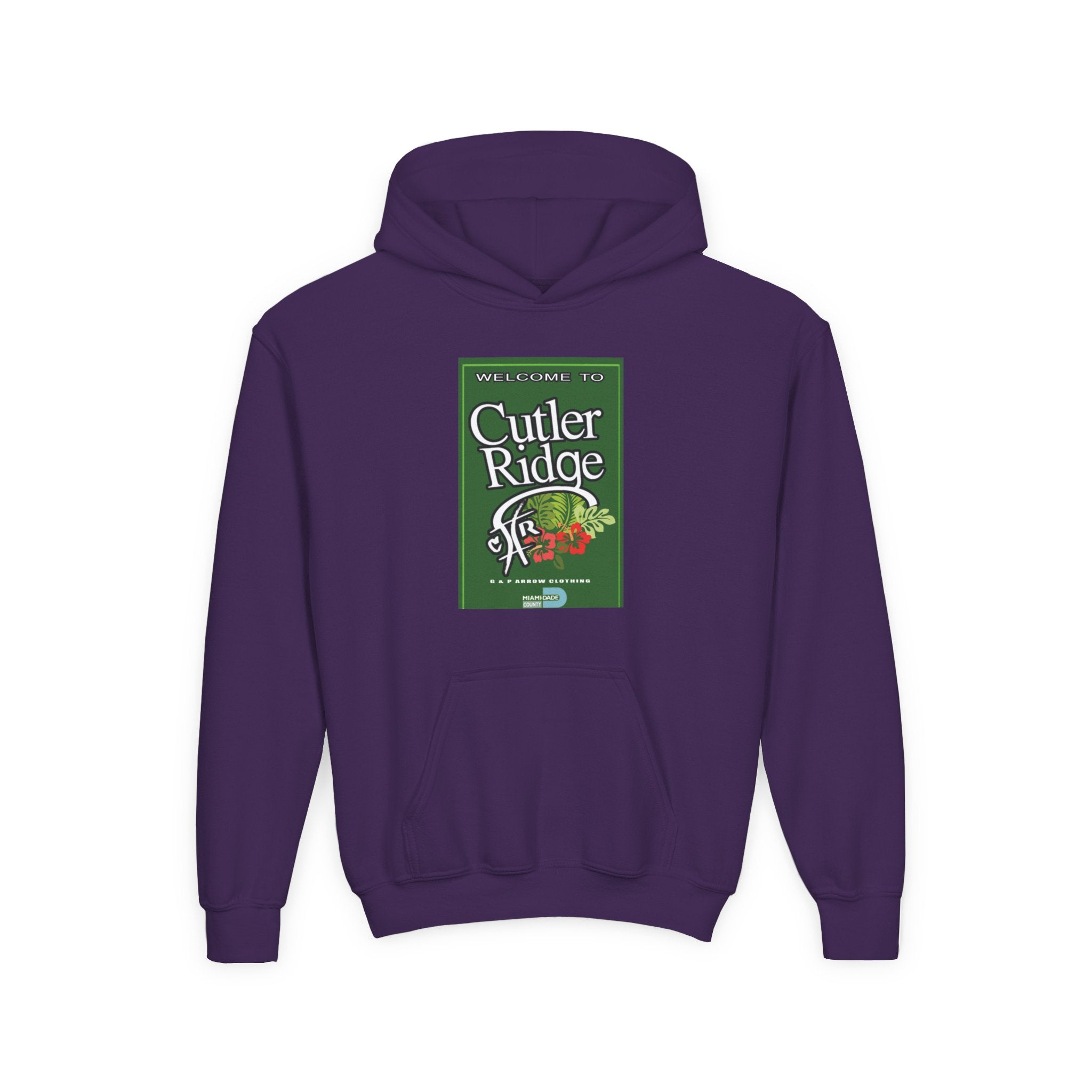 Welcome to Cutler Ridge sign  Youth Hoodie