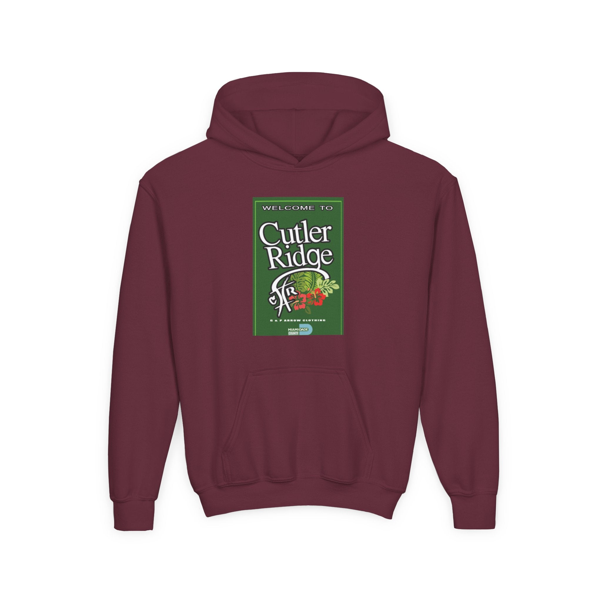 Welcome to Cutler Ridge sign  Youth Hoodie
