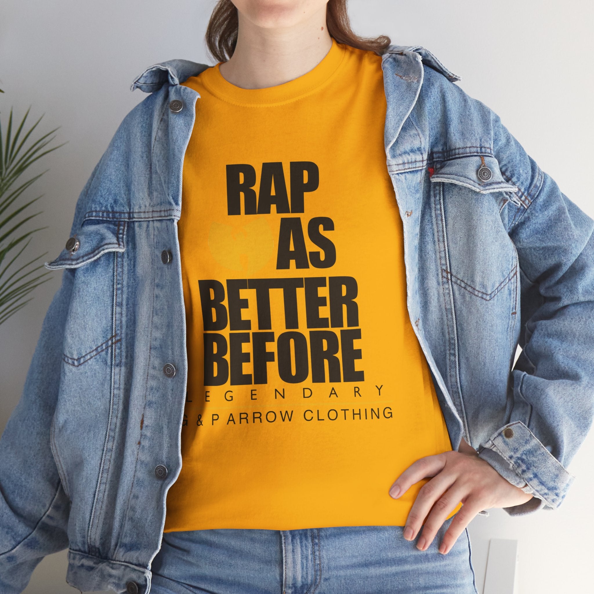 Rap was better before WUTANG    TEE