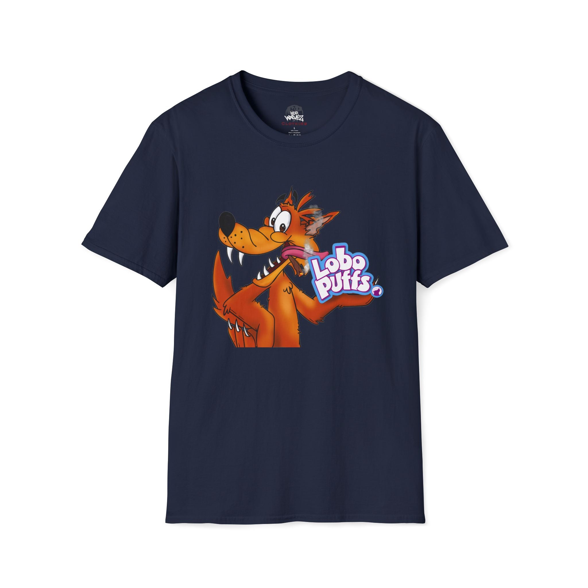 Lobo Puffs Cereal Logo Tee