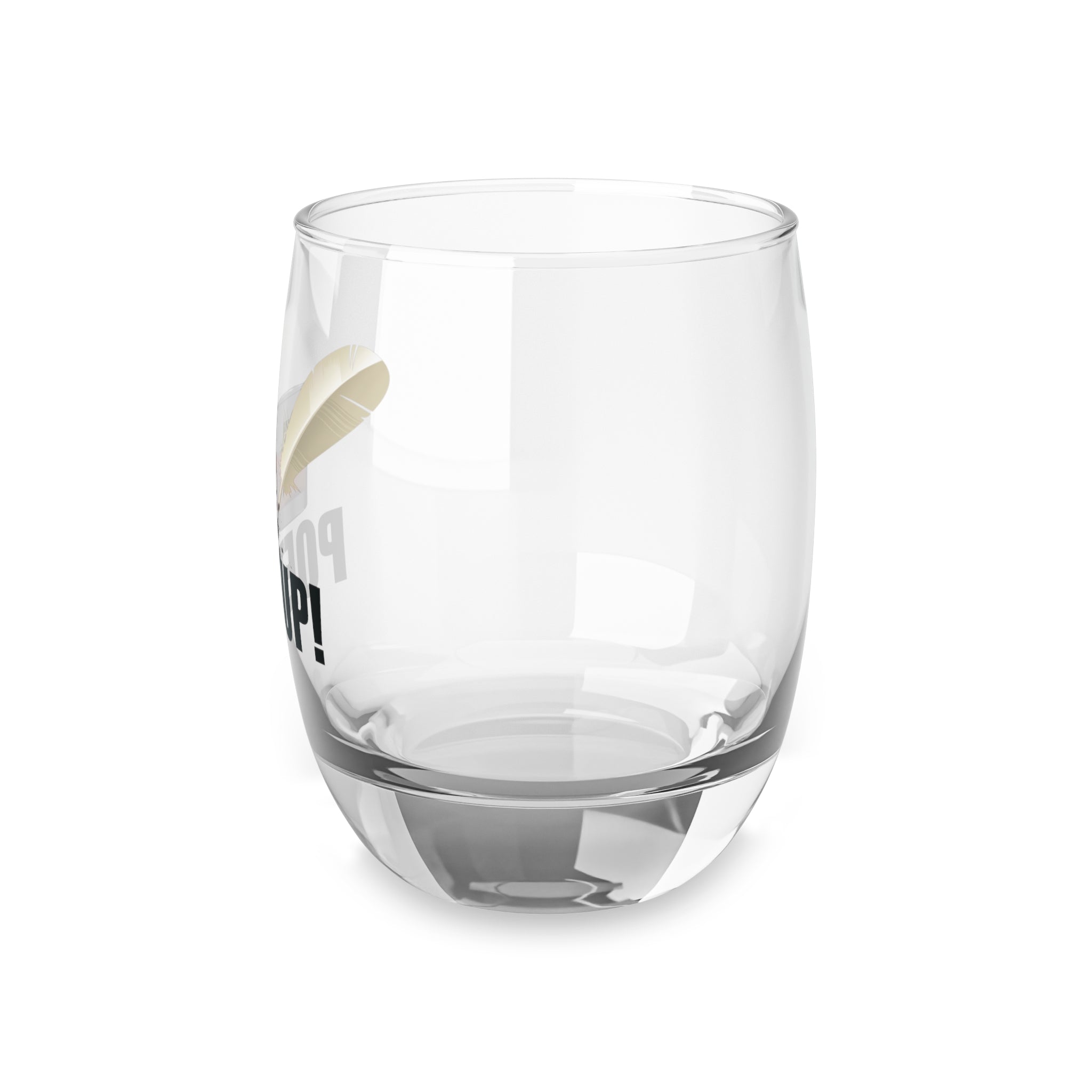 Poet Up! Whiskey Glass