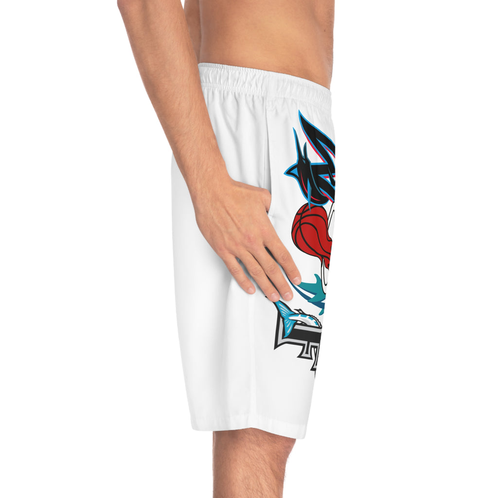 M.I.A. WOLF white team shorts