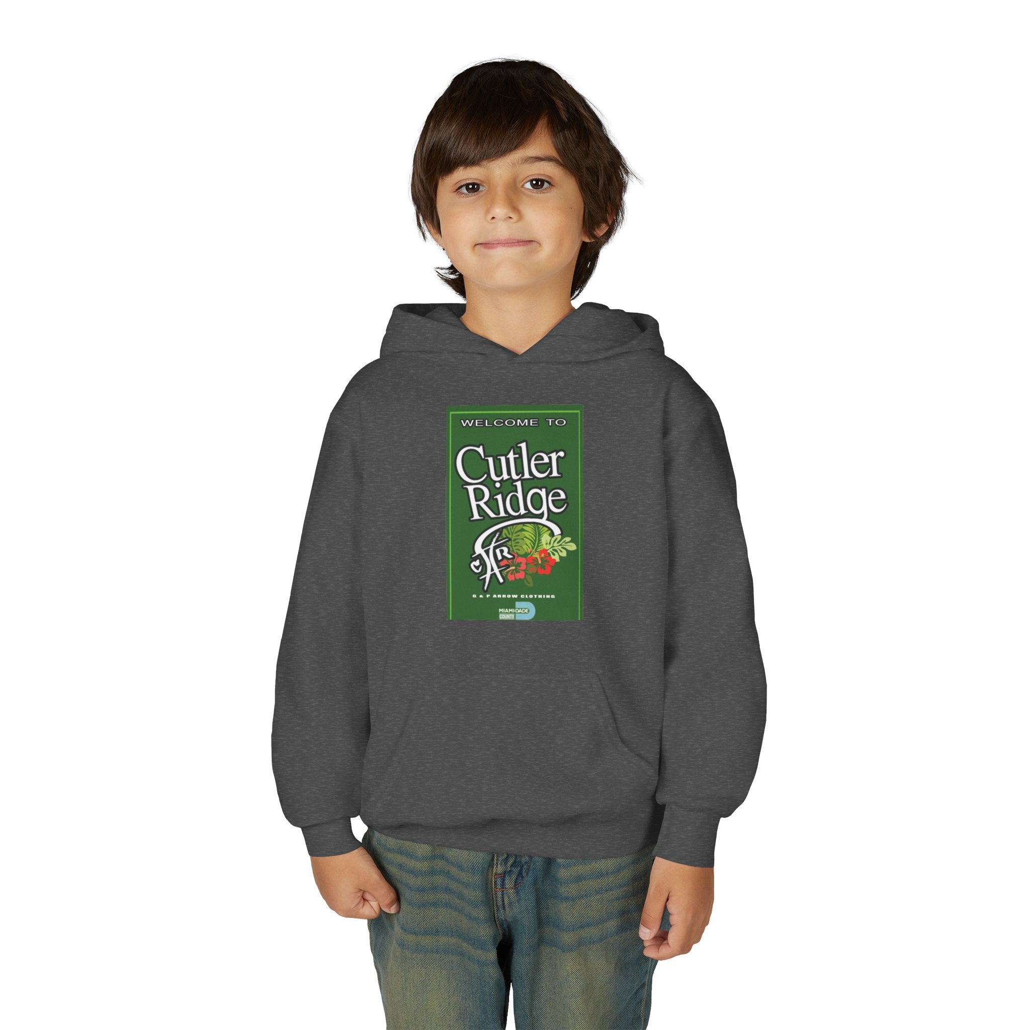 Welcome to Cutler Ridge sign  Youth Hoodie