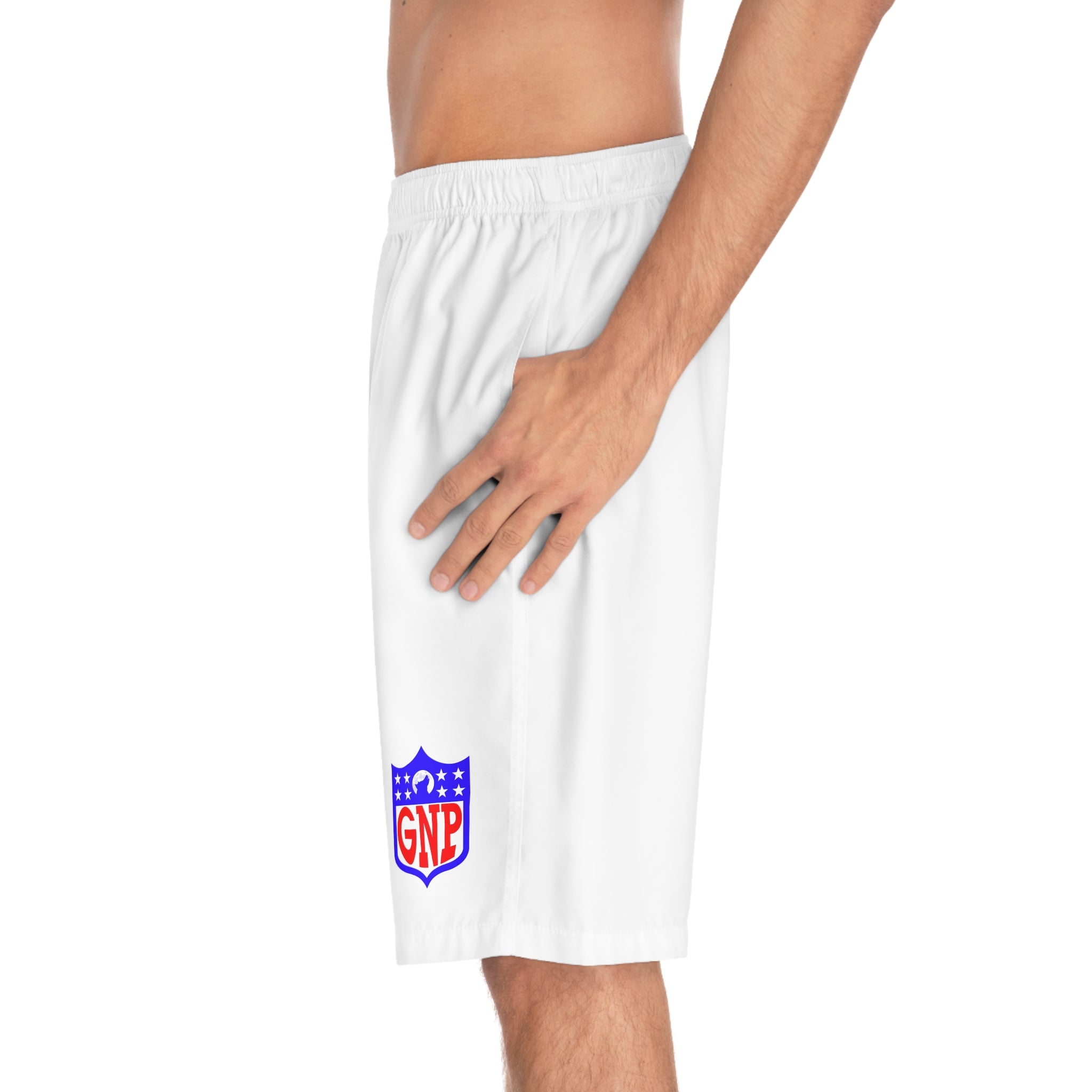 M.I.A. WOLF white team shorts
