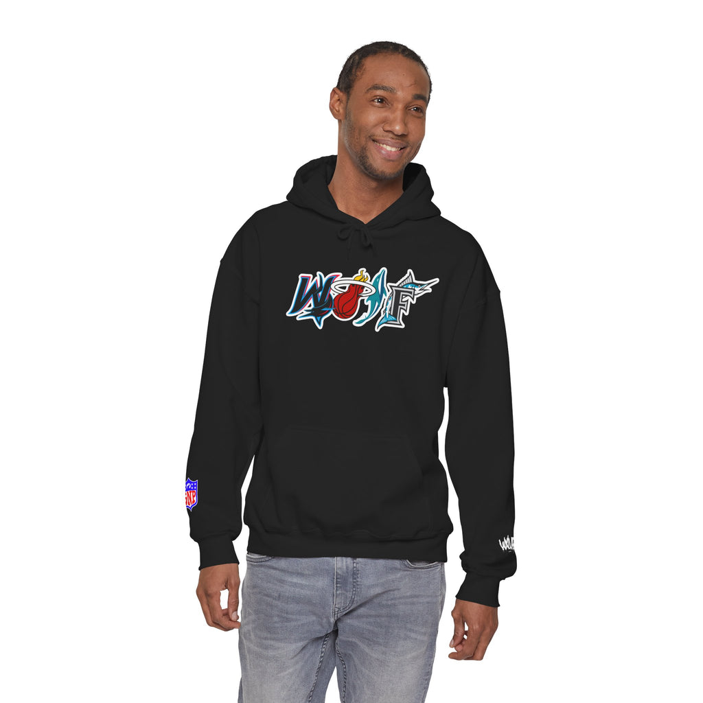 M.I.A. WOLF LOGO HOODIE