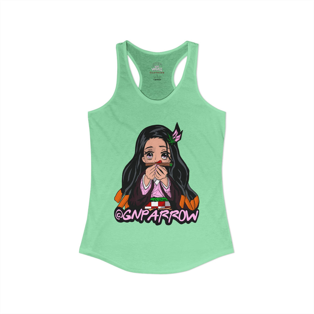 Women's  Nezuko “blunt slayer”  Racerback Tank