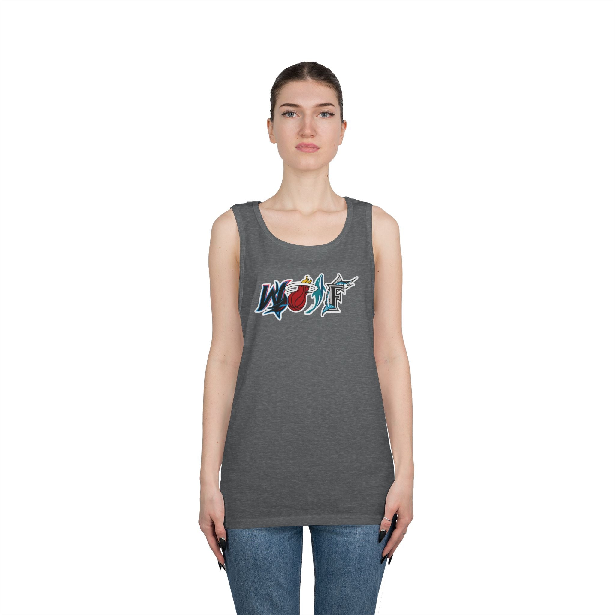 M.I.A. WOLF TEAM LOGOS  Tank Top
