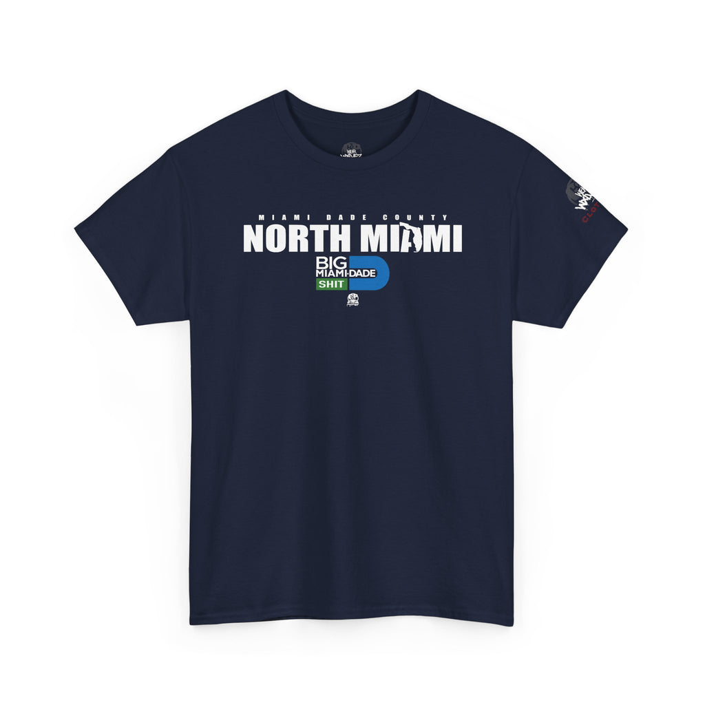 “NORTH MIAMI” Big Miami Dade  tee