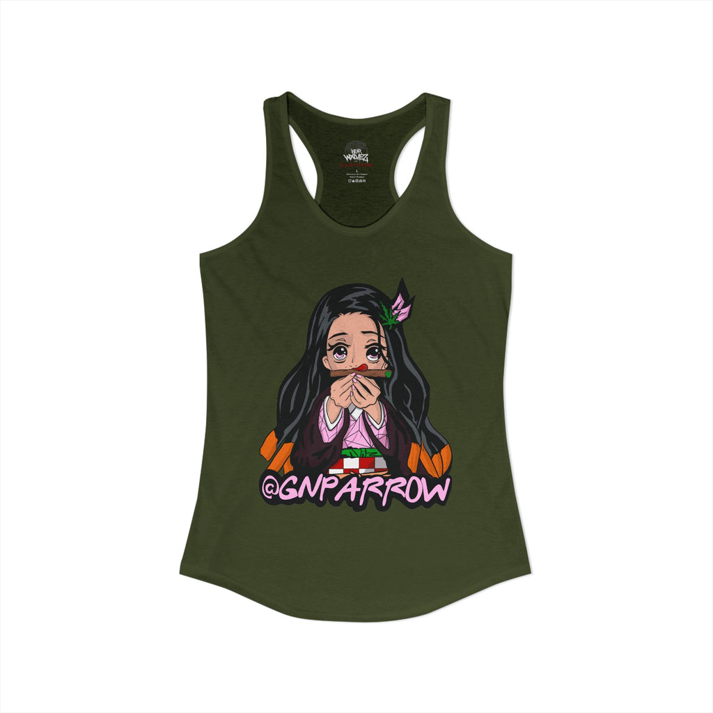 Women's  Nezuko “blunt slayer”  Racerback Tank
