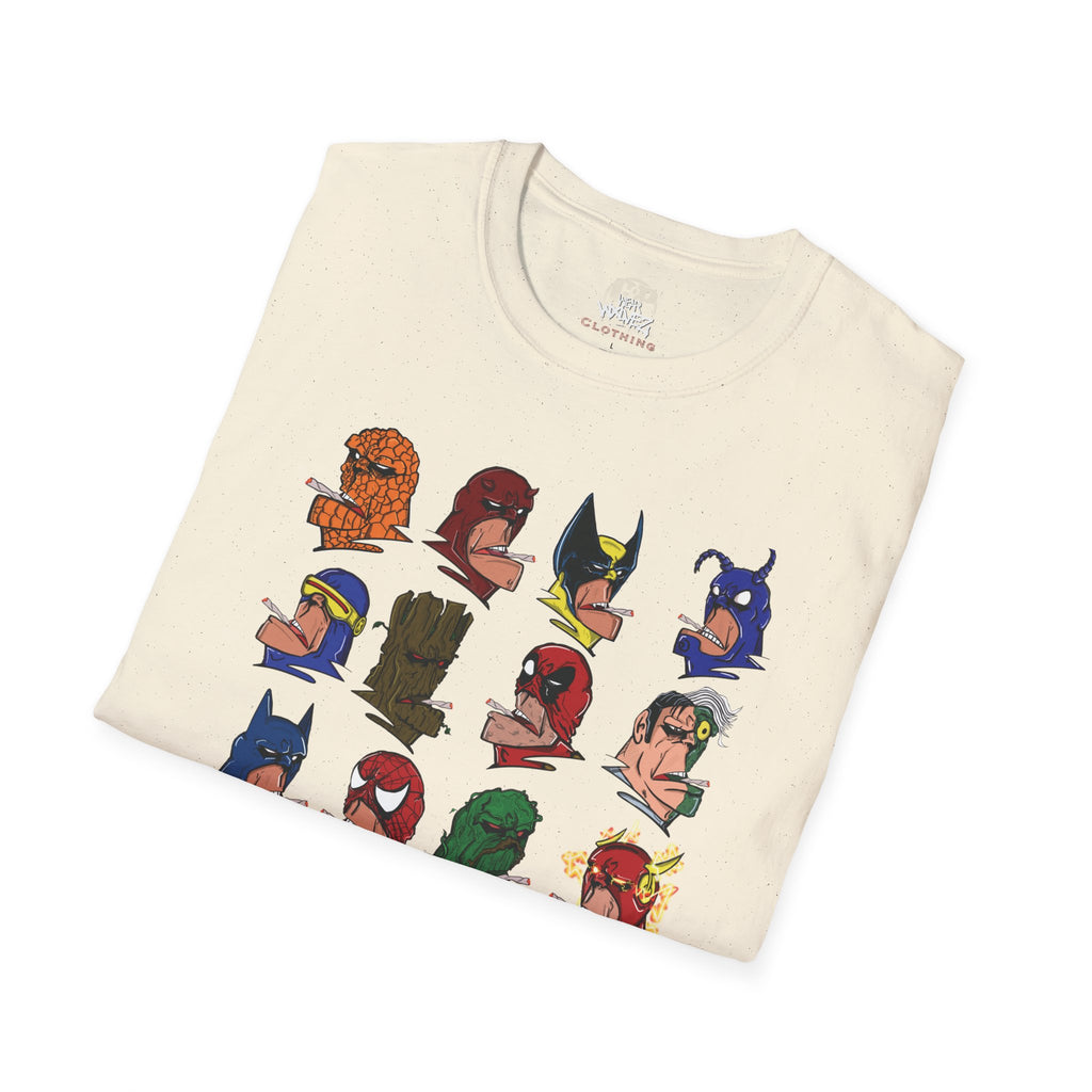 Superhero pothead Graphic T-Shirt