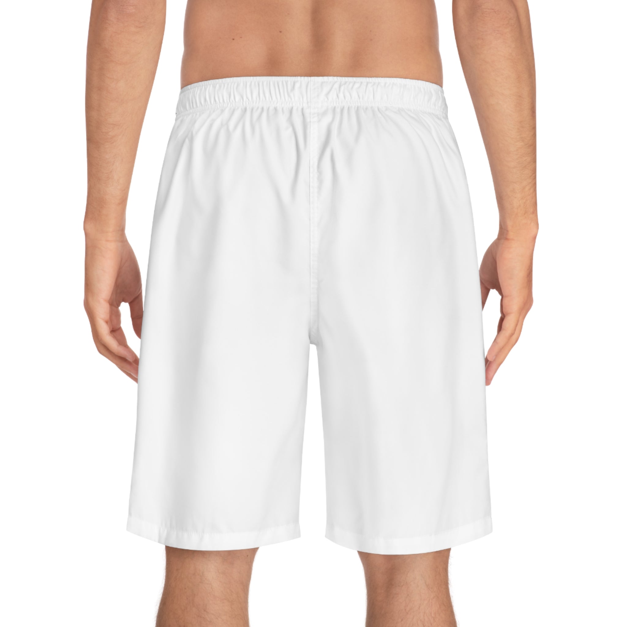 WXLVEZ  white Graffiti Board Shorts
