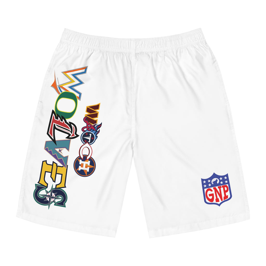 Wvtch Wxlvez team logo white  shorts