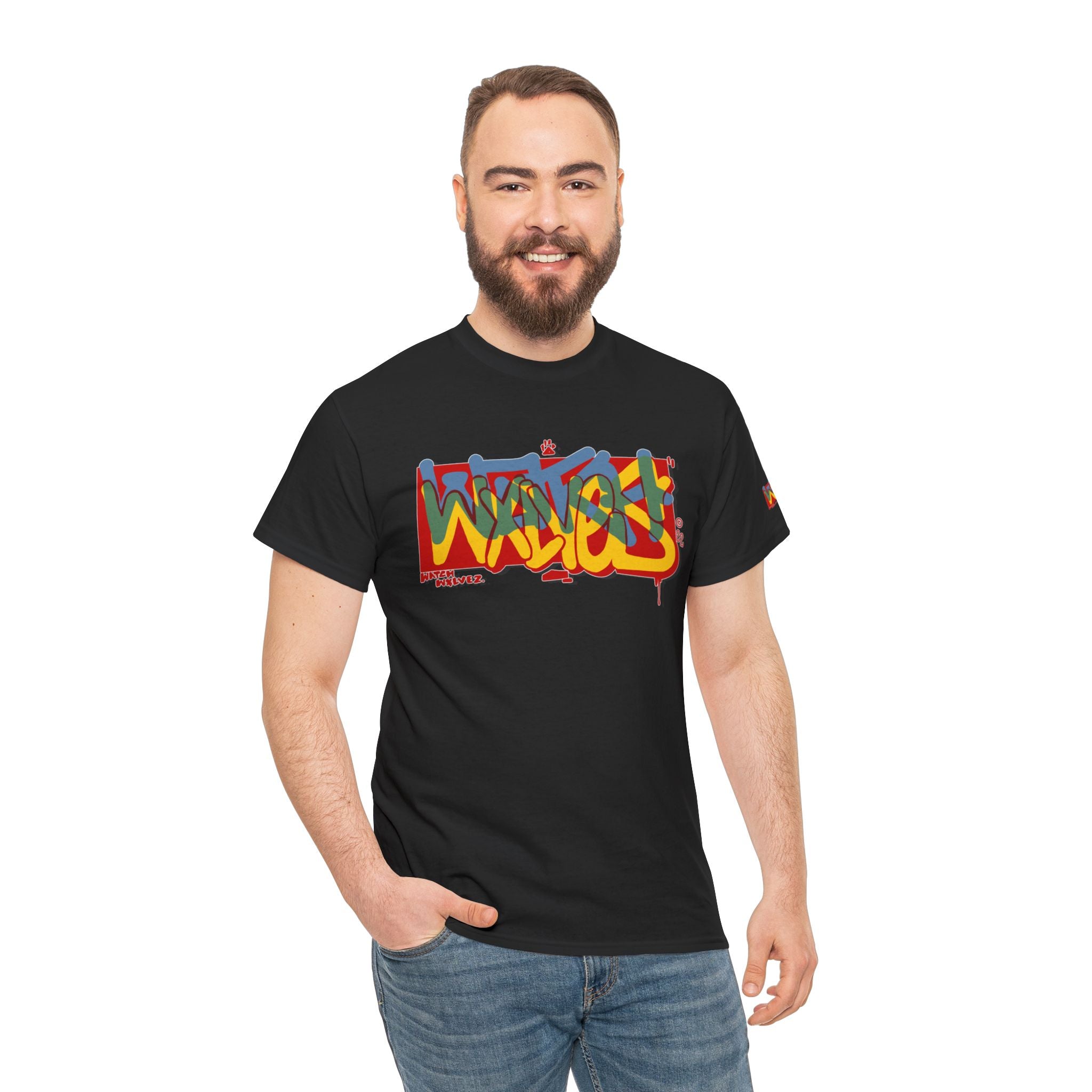 WVTCH WXLVEZ graffiti Tee
