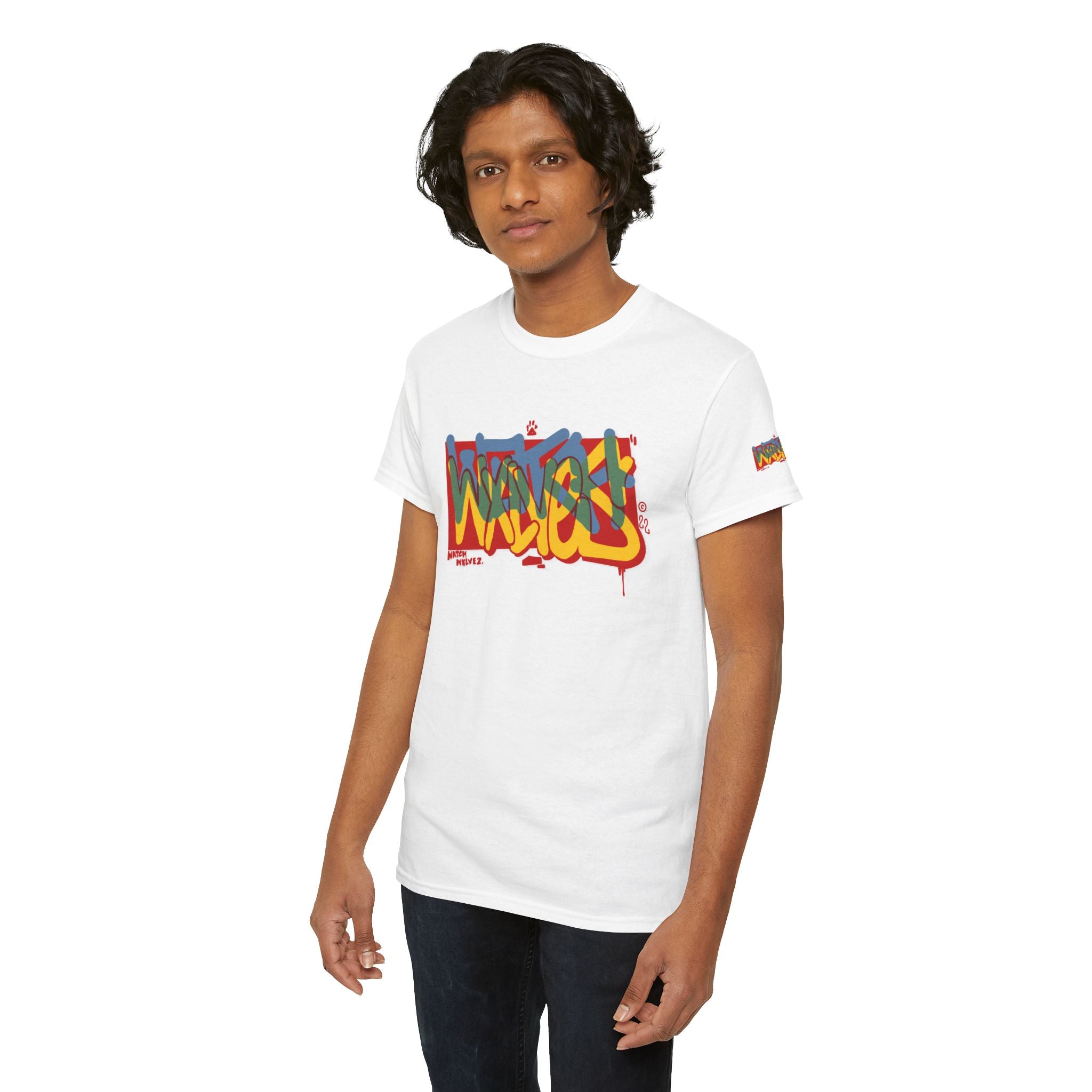 WVTCH WXLVEZ graffiti Tee