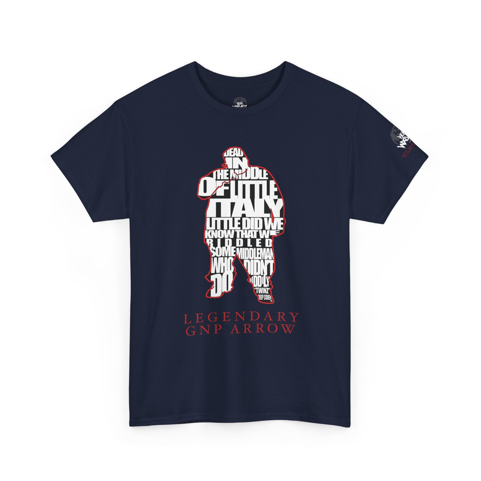 PUN “dead in the middle of little Italy”  TEE