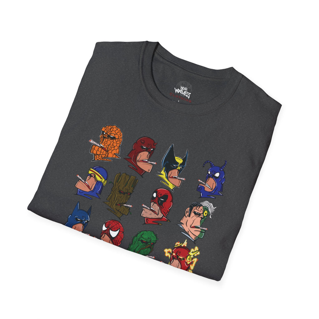 Superhero pothead Graphic T-Shirt