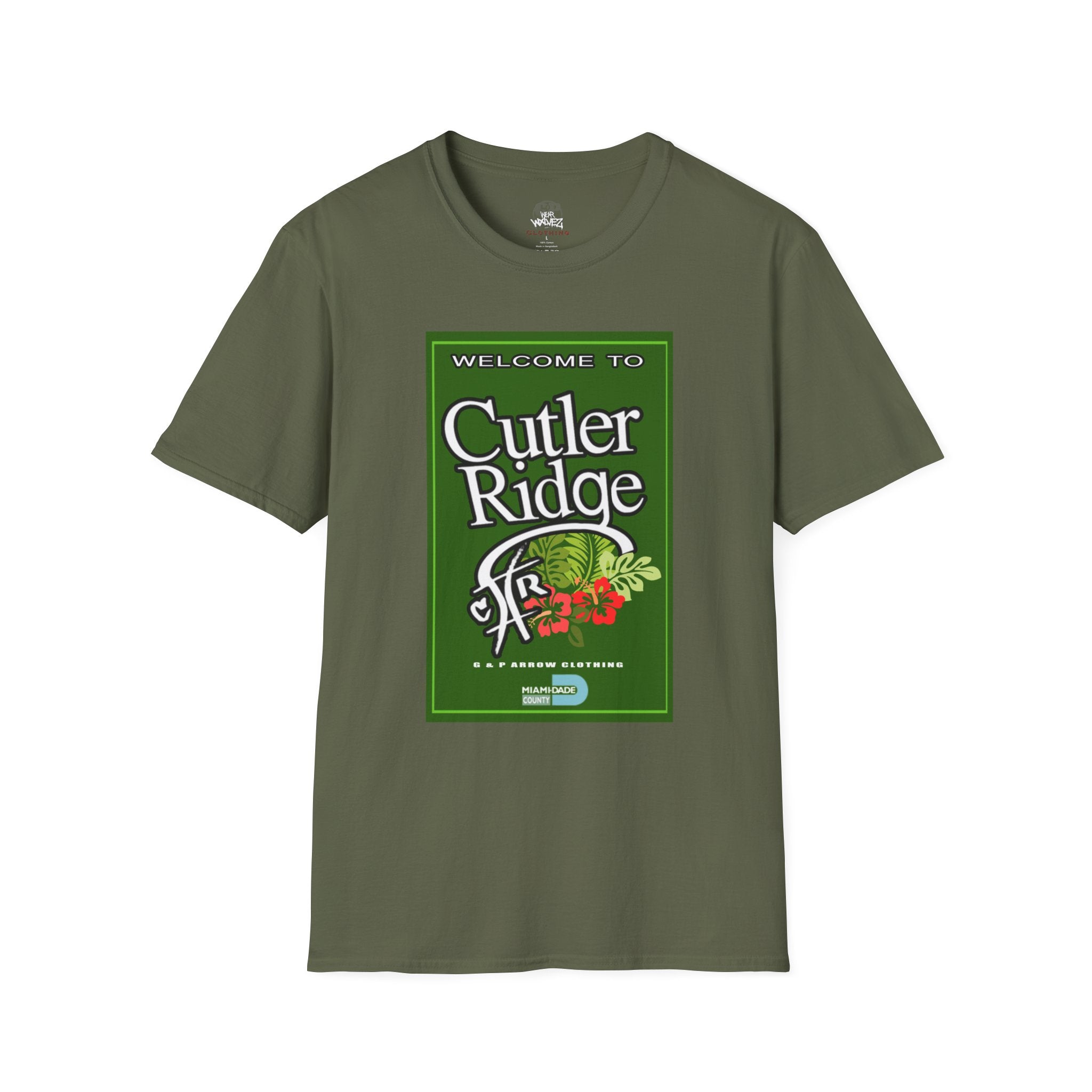 Welcome to Cutler Ridge sign  Tee