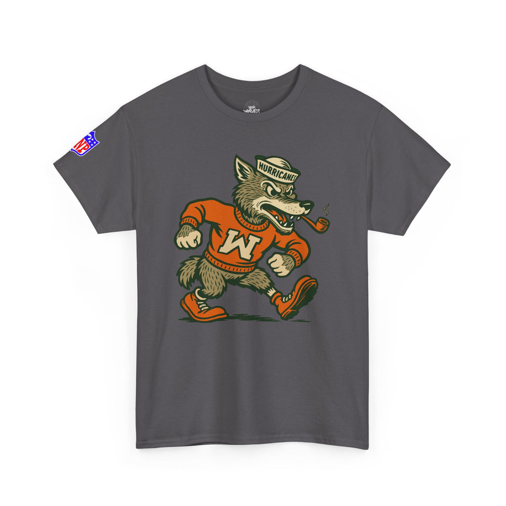 Miami Wolves mascot logo  T‑Shirt