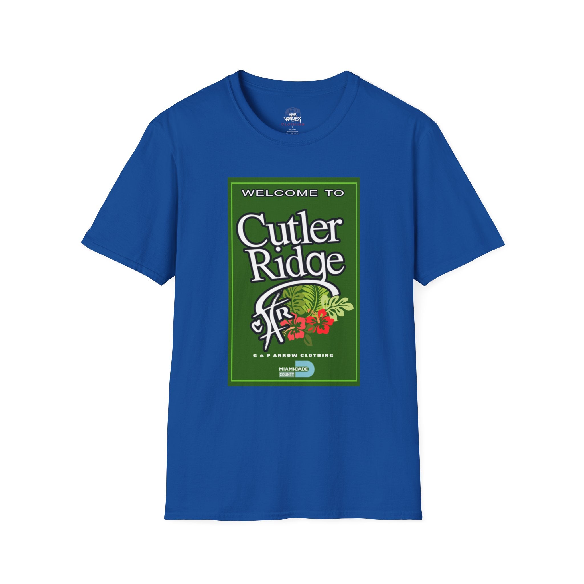 Welcome to Cutler Ridge sign  Tee