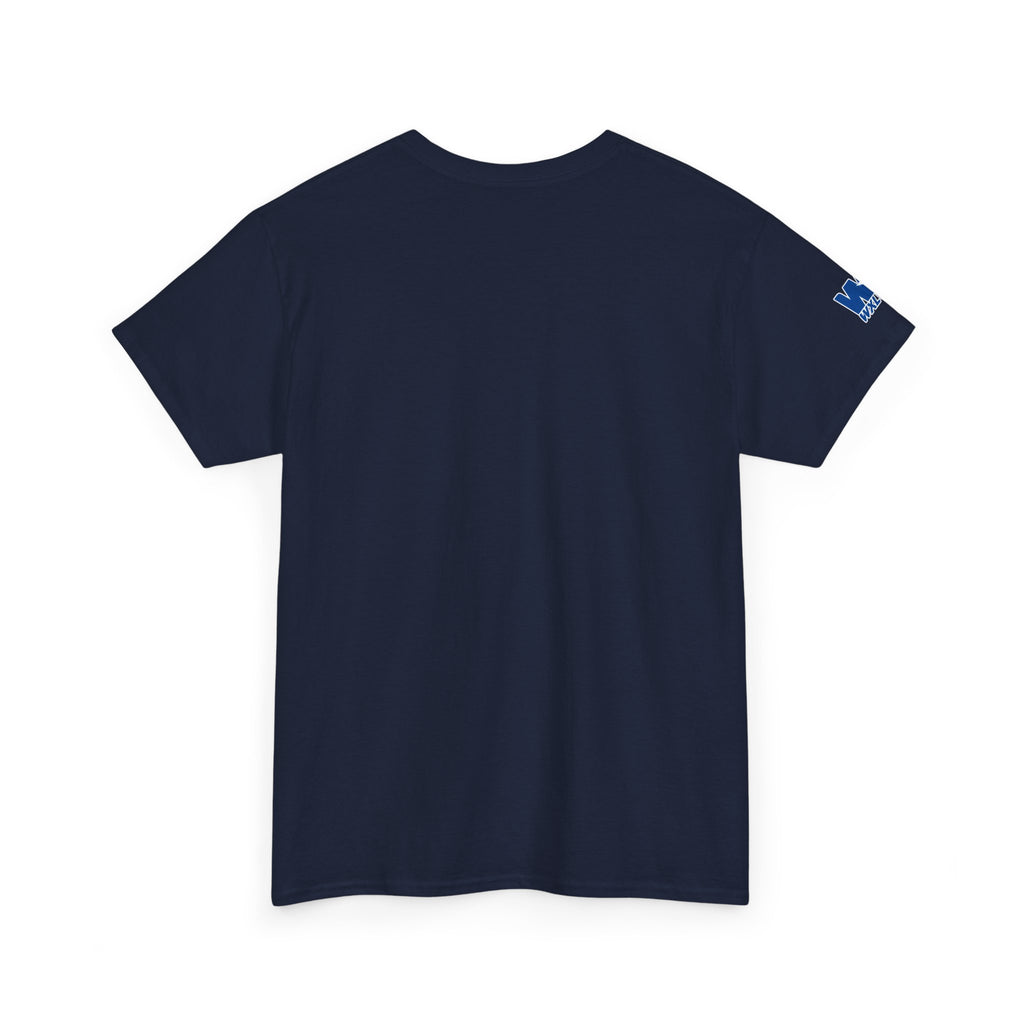 Retro Wolf cartoon Wxlvez logo  Tee