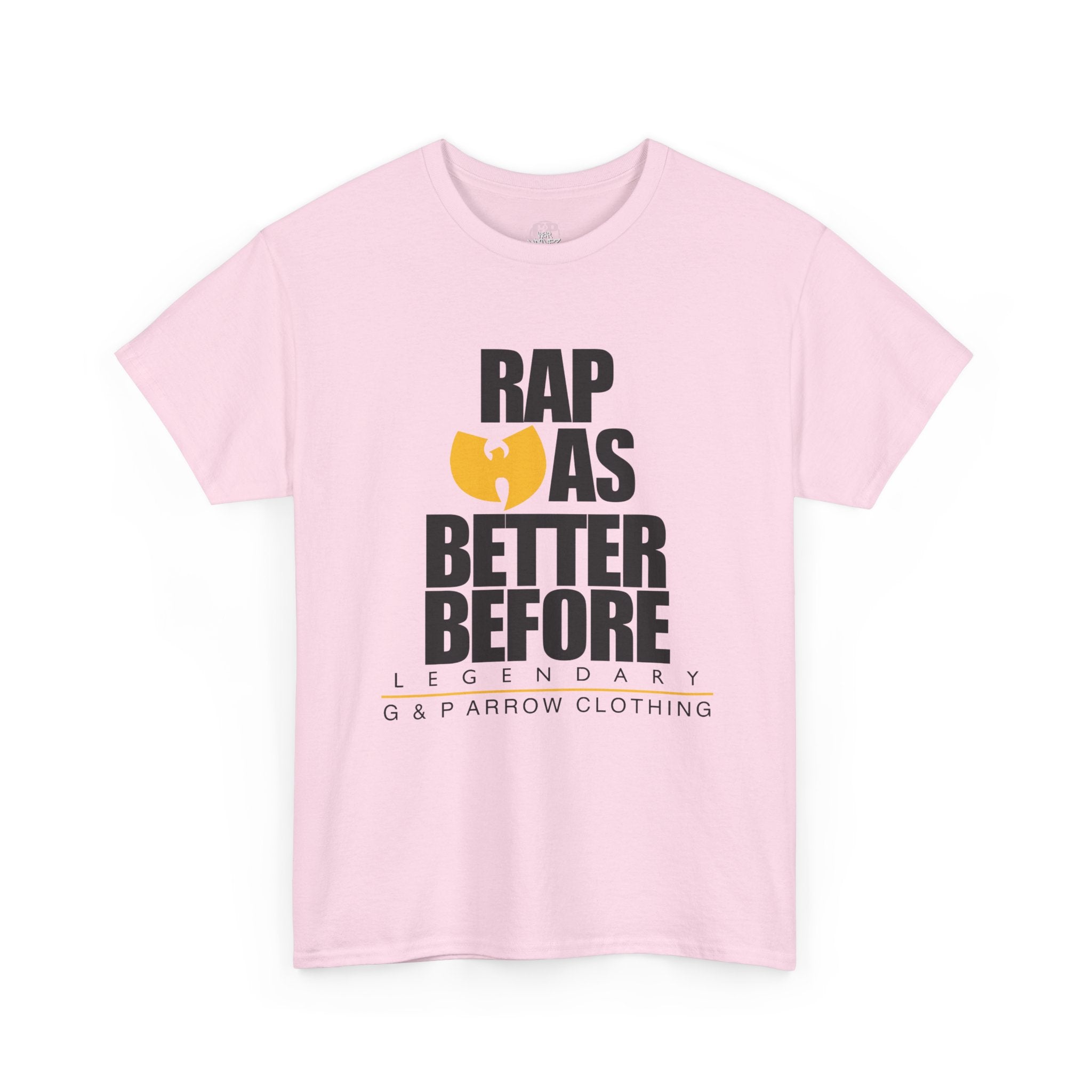 Rap was better before WUTANG    TEE