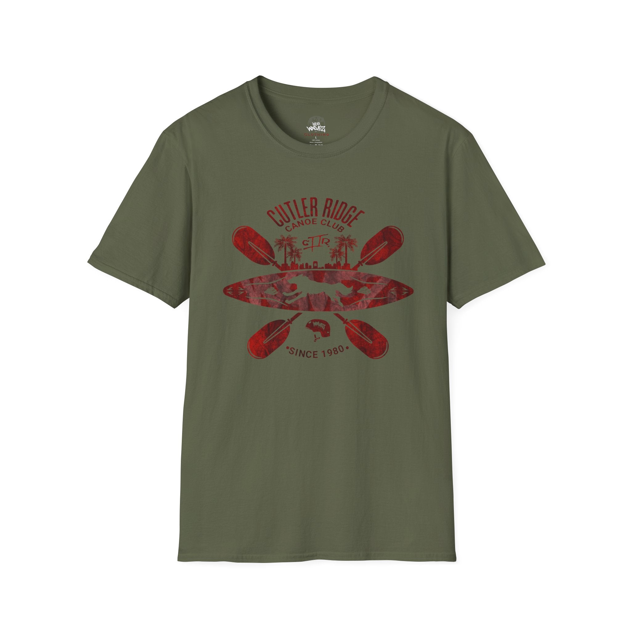 Cutler Ridge Canoe club. Logo Tee